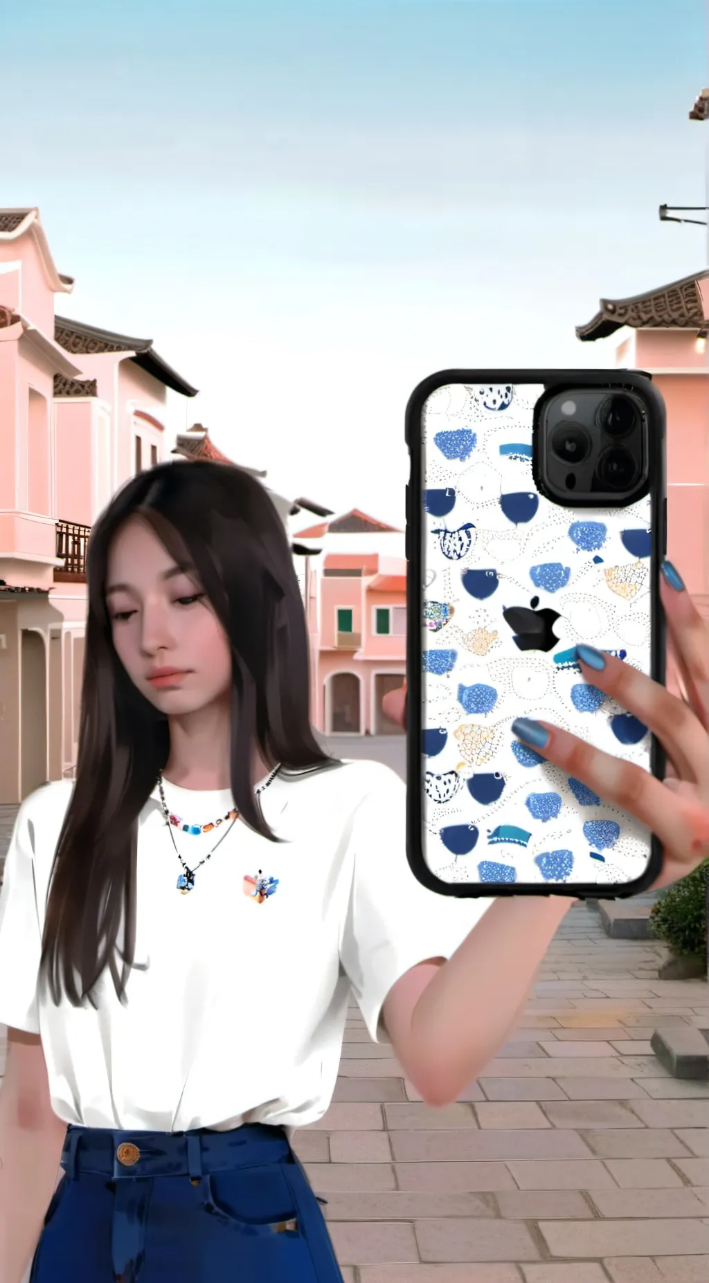 ai character: ANA⭐️ background