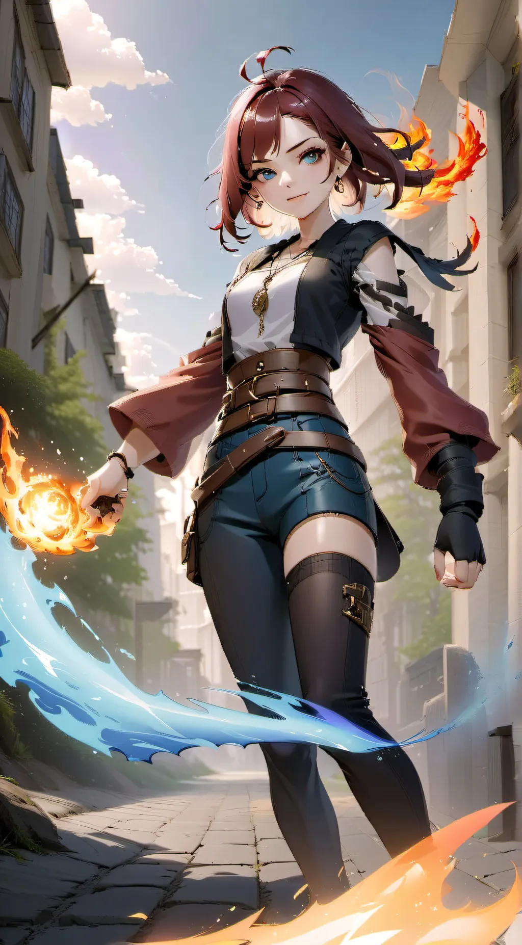 ai character: Elora background