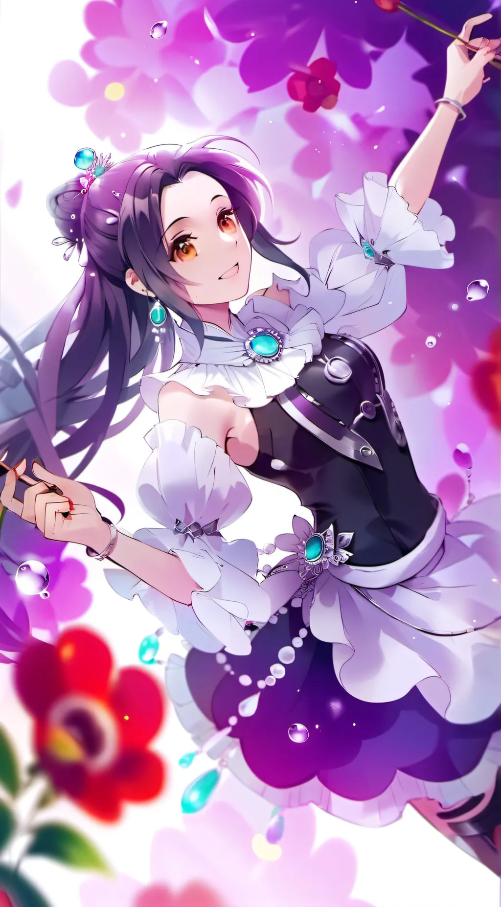 ai character: Shinobu x Mitsuri  background