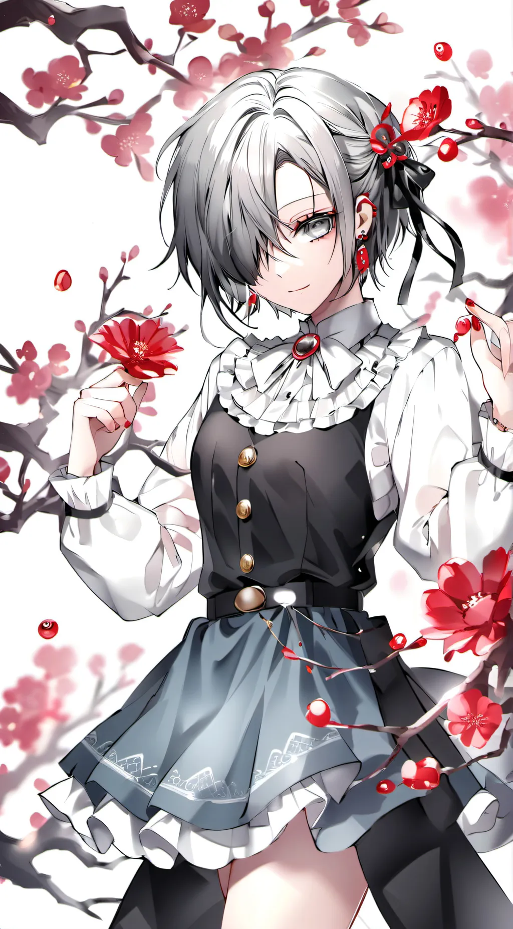 ai character: Black butler  background