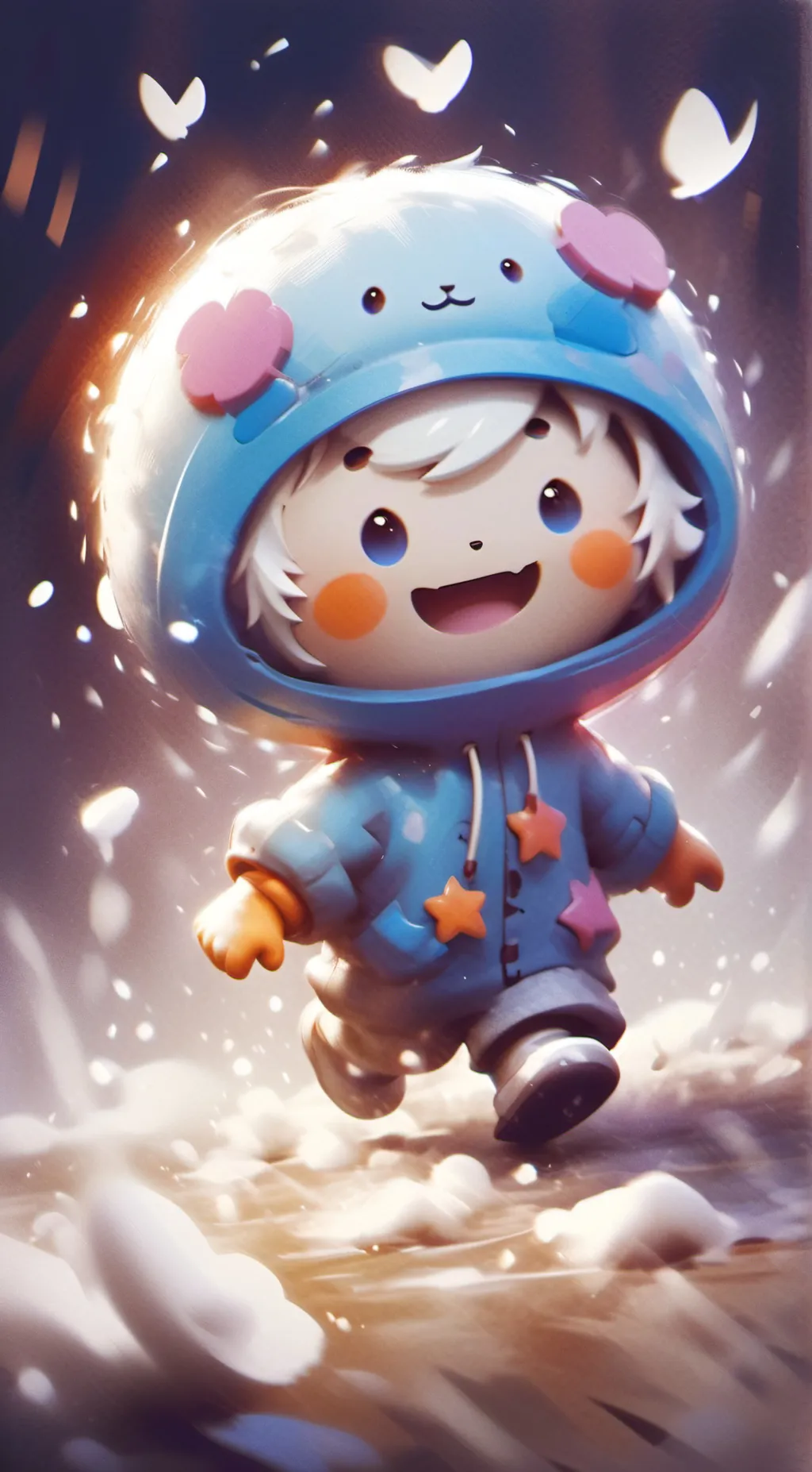 ai character: emily background