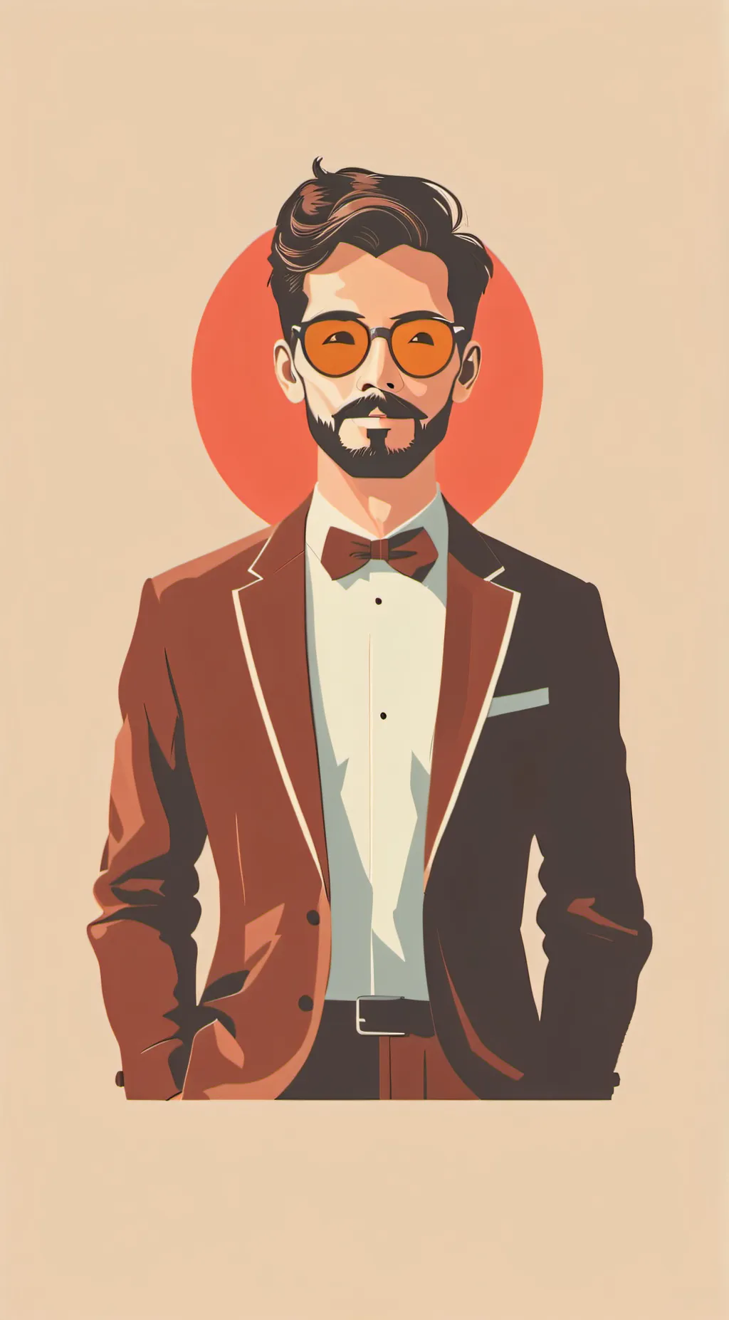 ai character: Mr. Tutorial  background