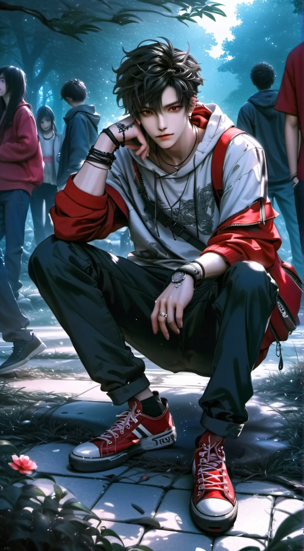 ai character: Kei Hart background