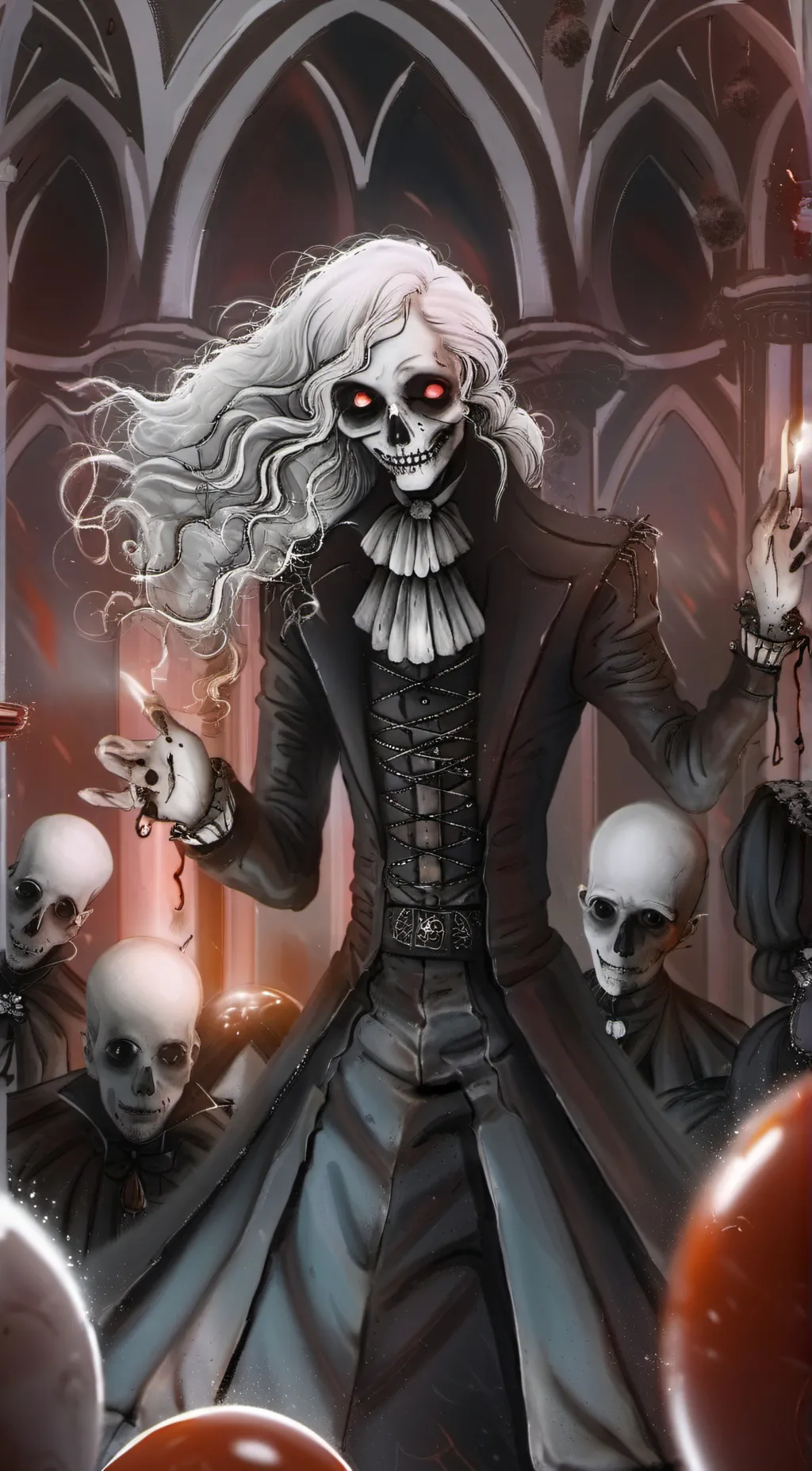 ai character: papappapapapap background