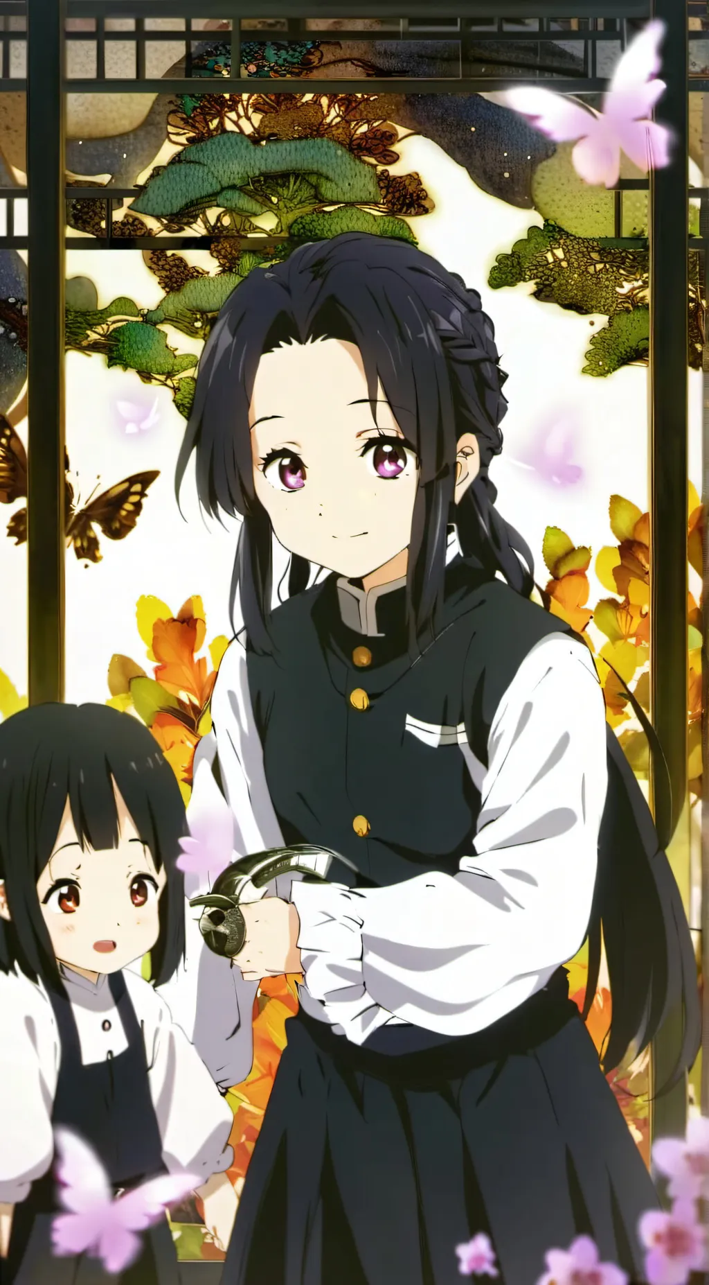 ai character: Sachiko yuka background