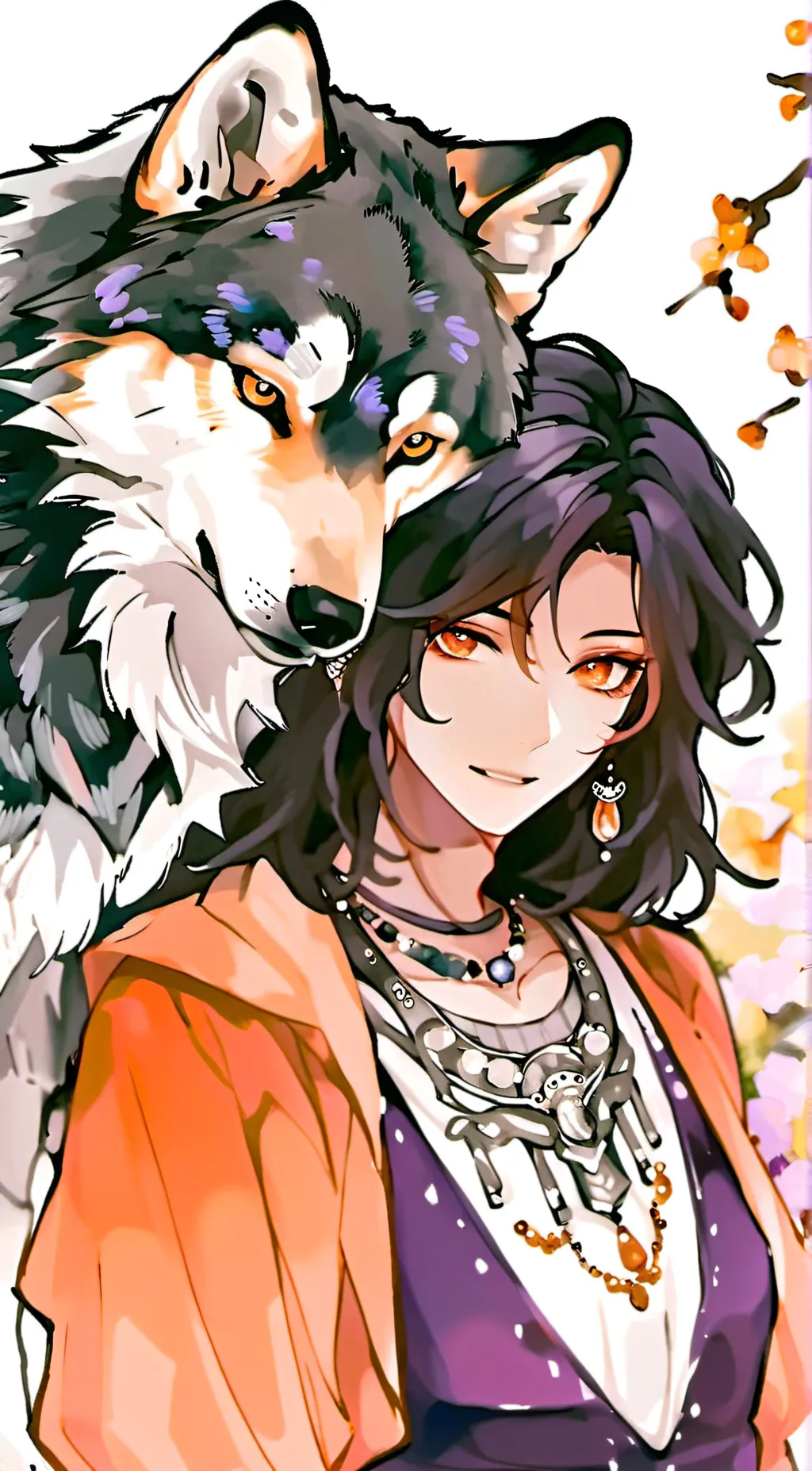 ai character: Evil Aphmau background