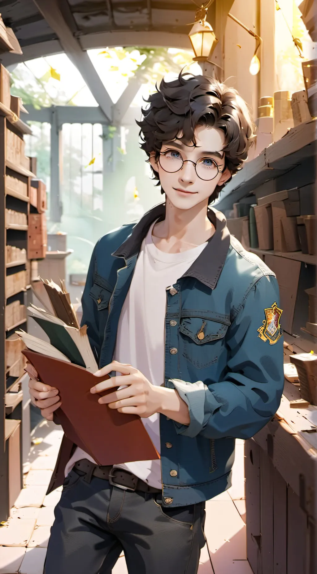 ai character: Harry Potter background