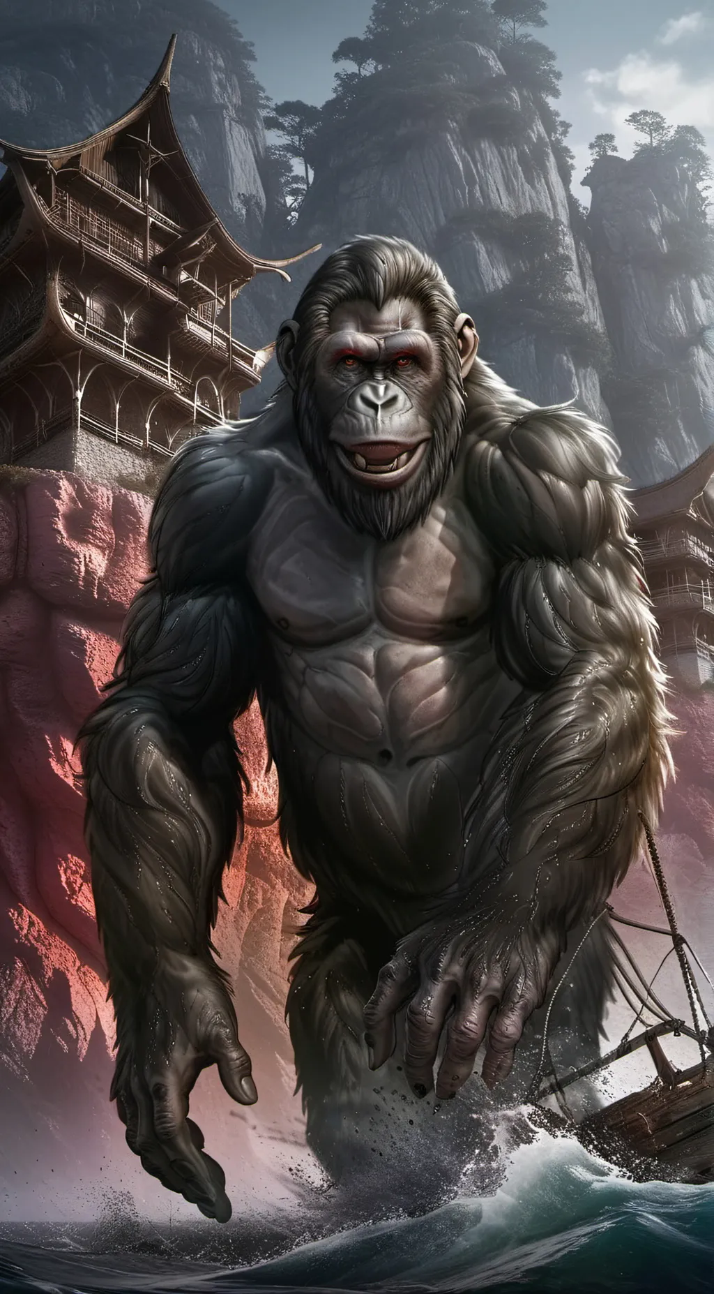 ai character: Your Ape Colony background