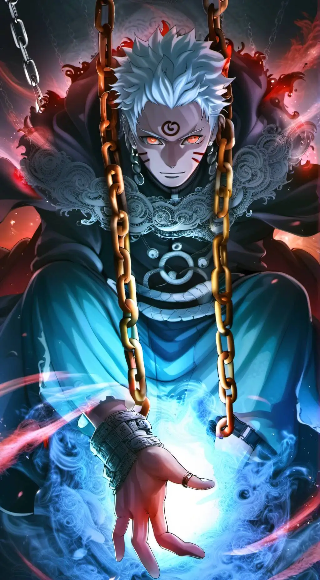 ai character: Naruto RPG background