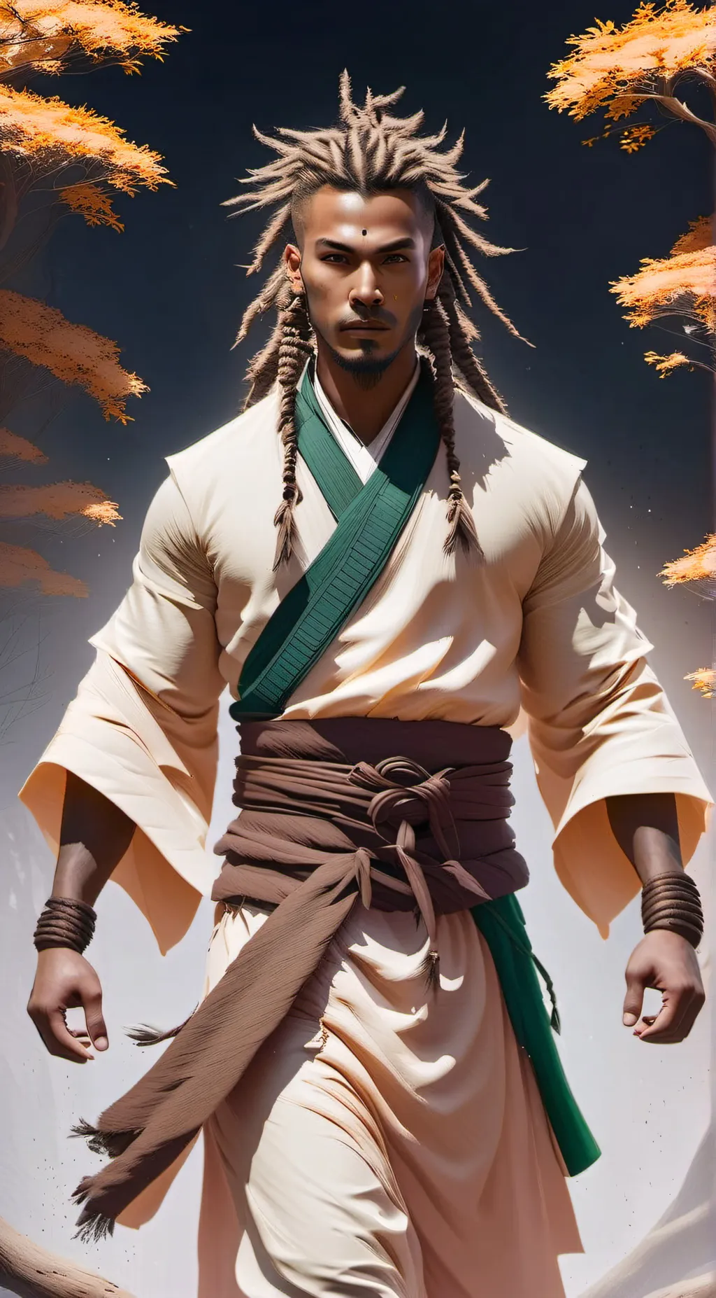 ai character: Kai background