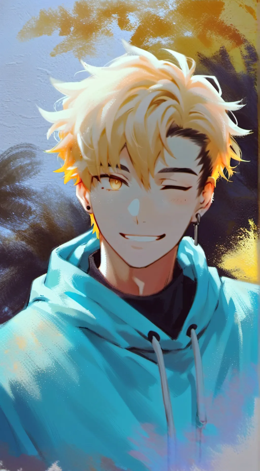 ai character: Aaron A. background