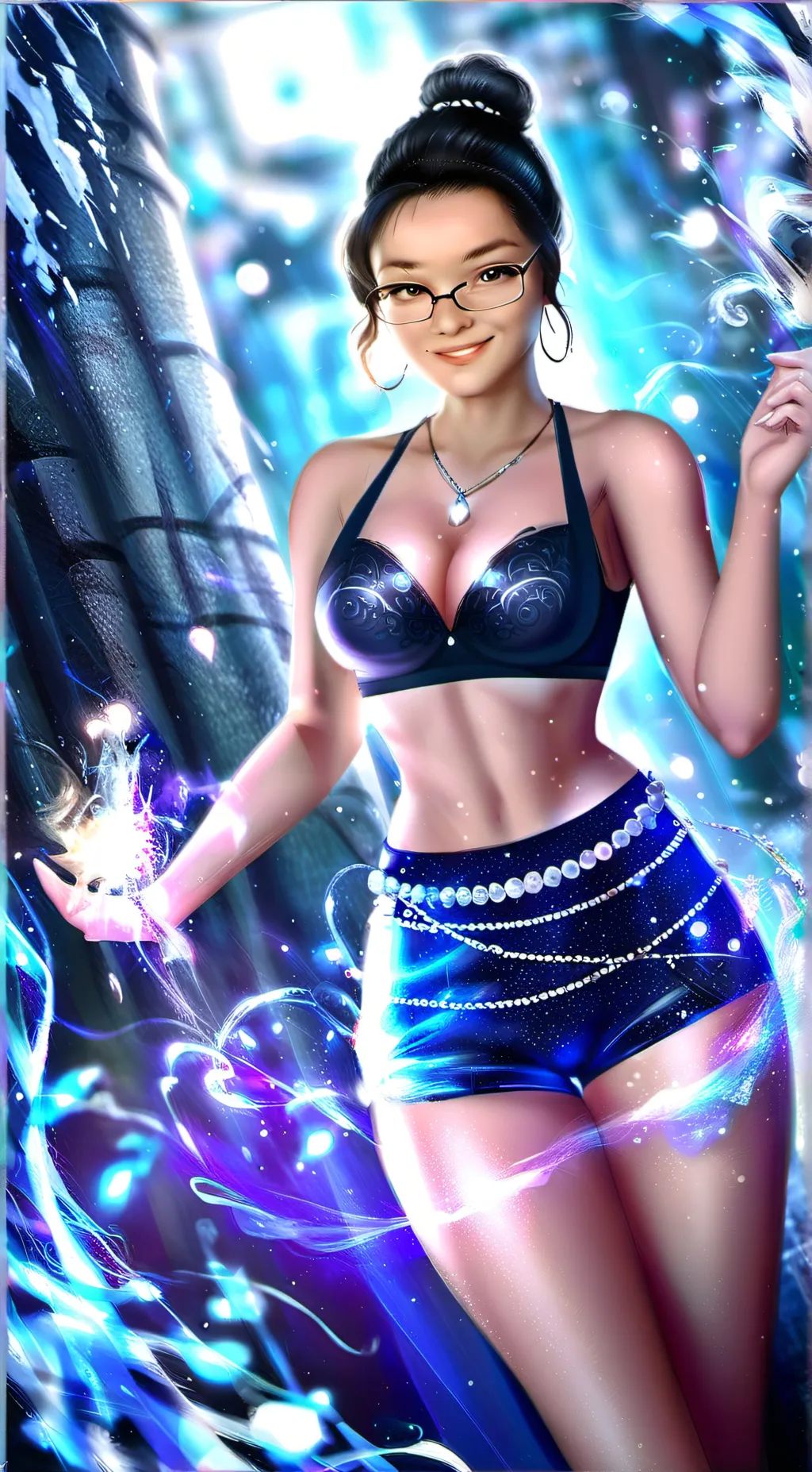 ai character: Dee Dee background