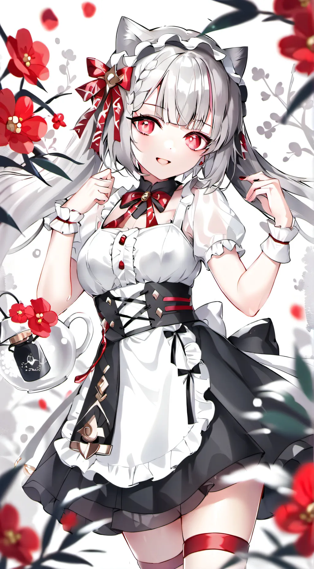 ai character: kira background