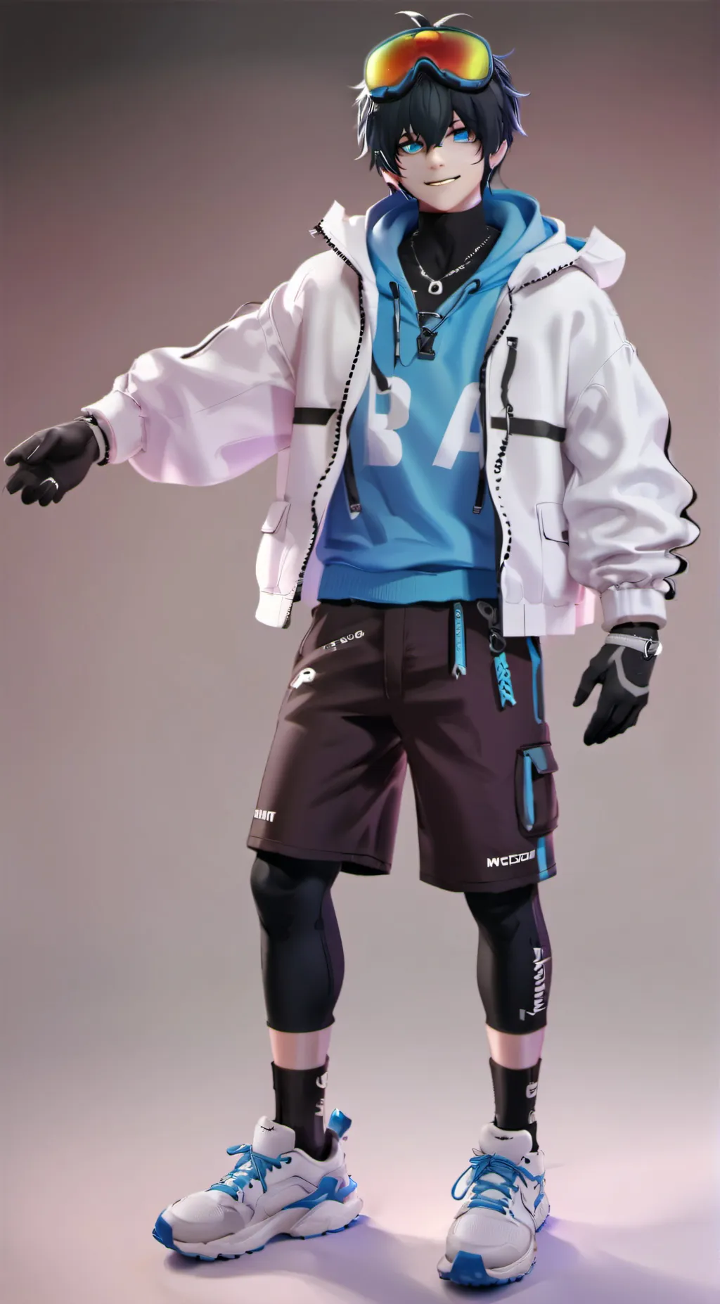 ai character: Frost background