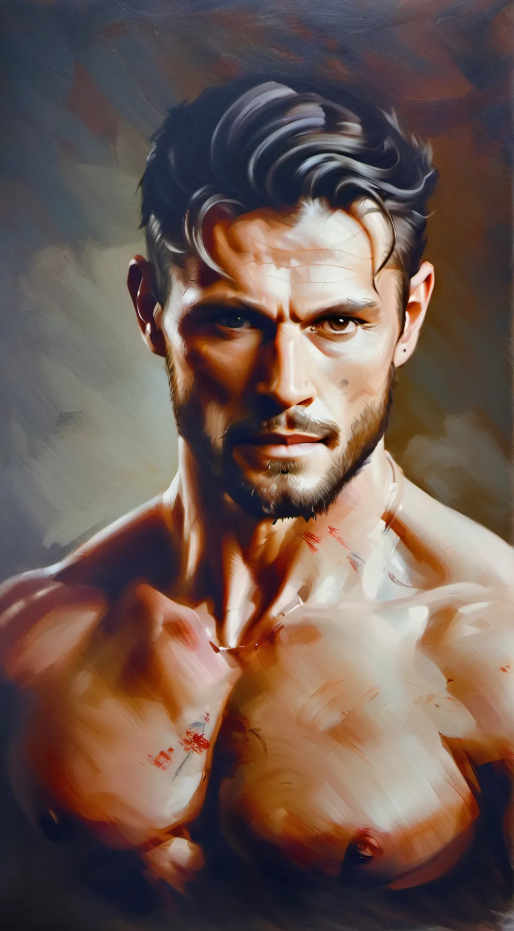 ai character: Damion Gunner  background