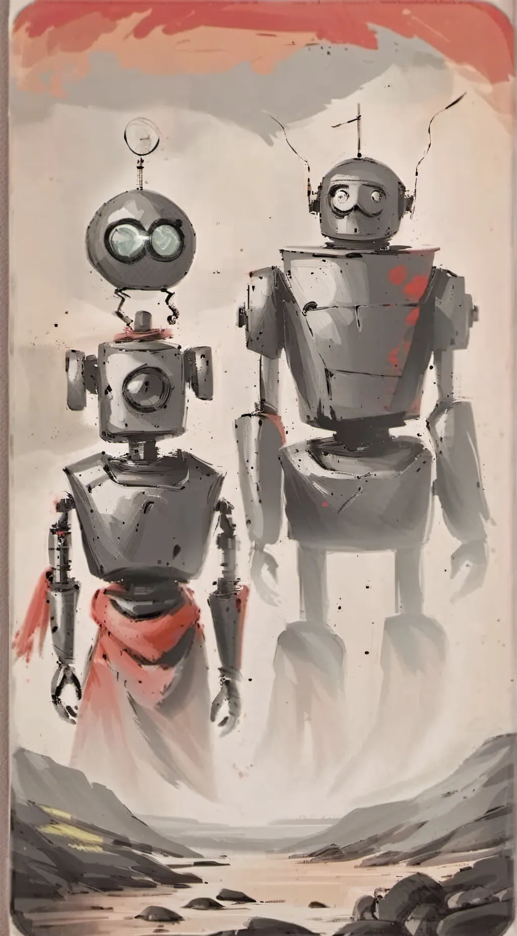 ai character: copybooktree background