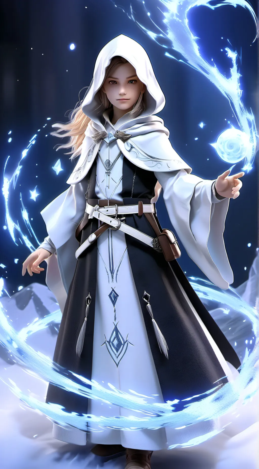 ai character: Magic Academy  background