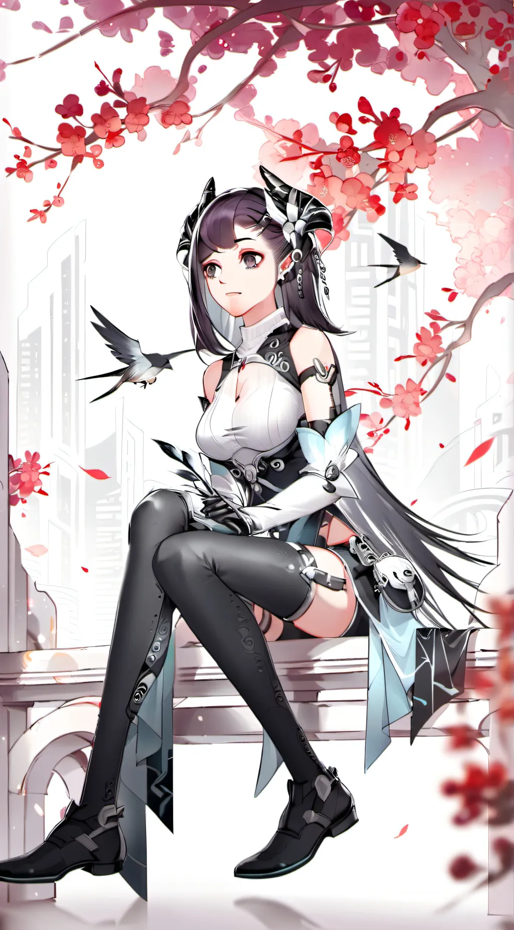 ai character: Lia branden background