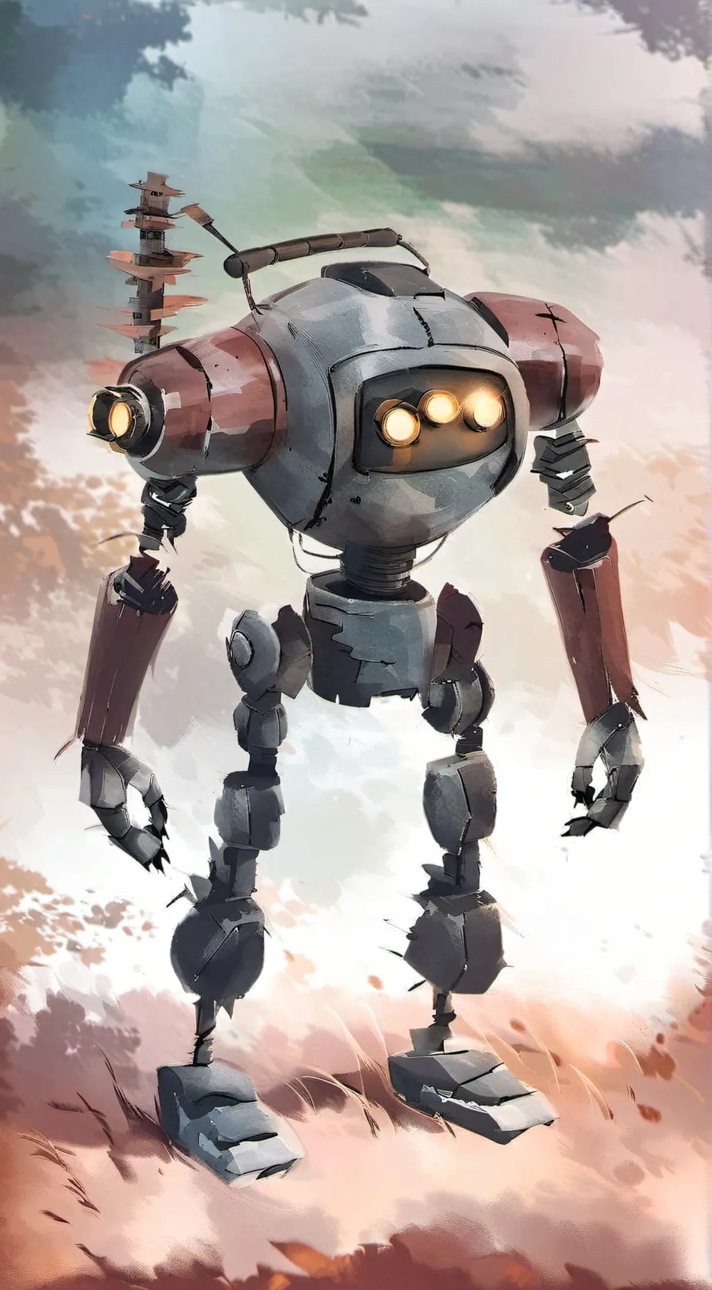 ai character: Old Bird  background