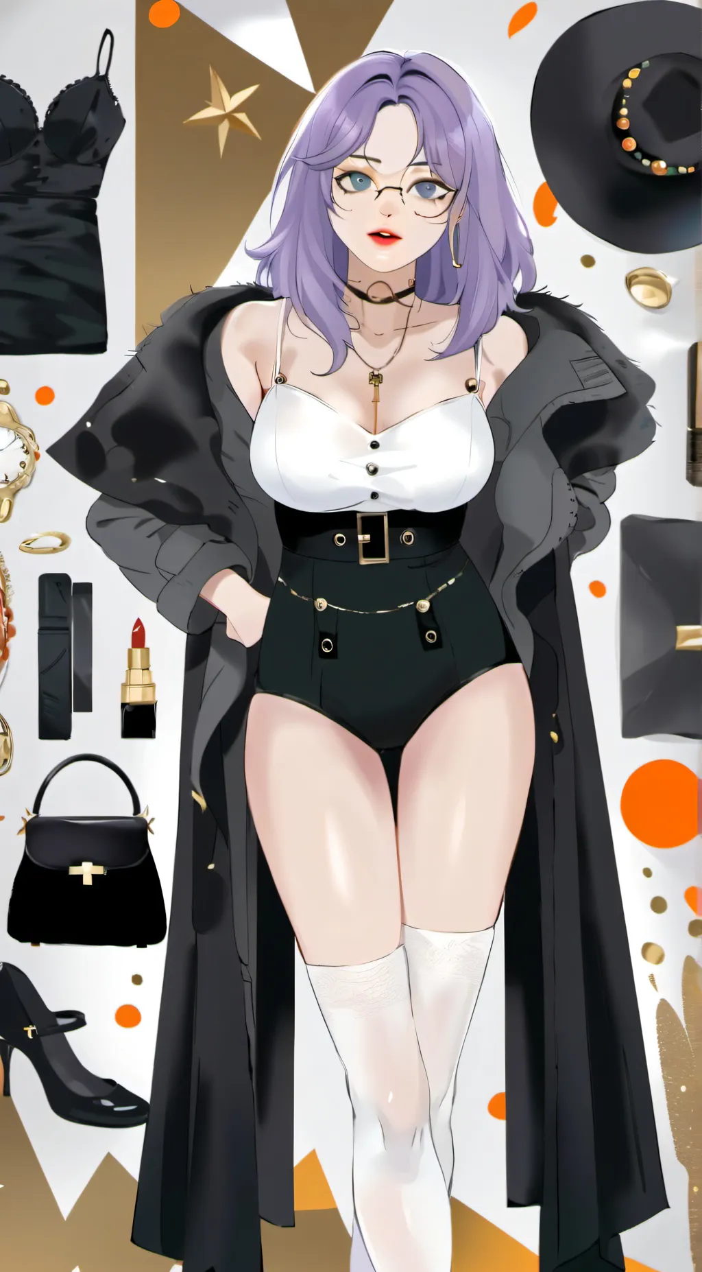 ai character: hard to get  background