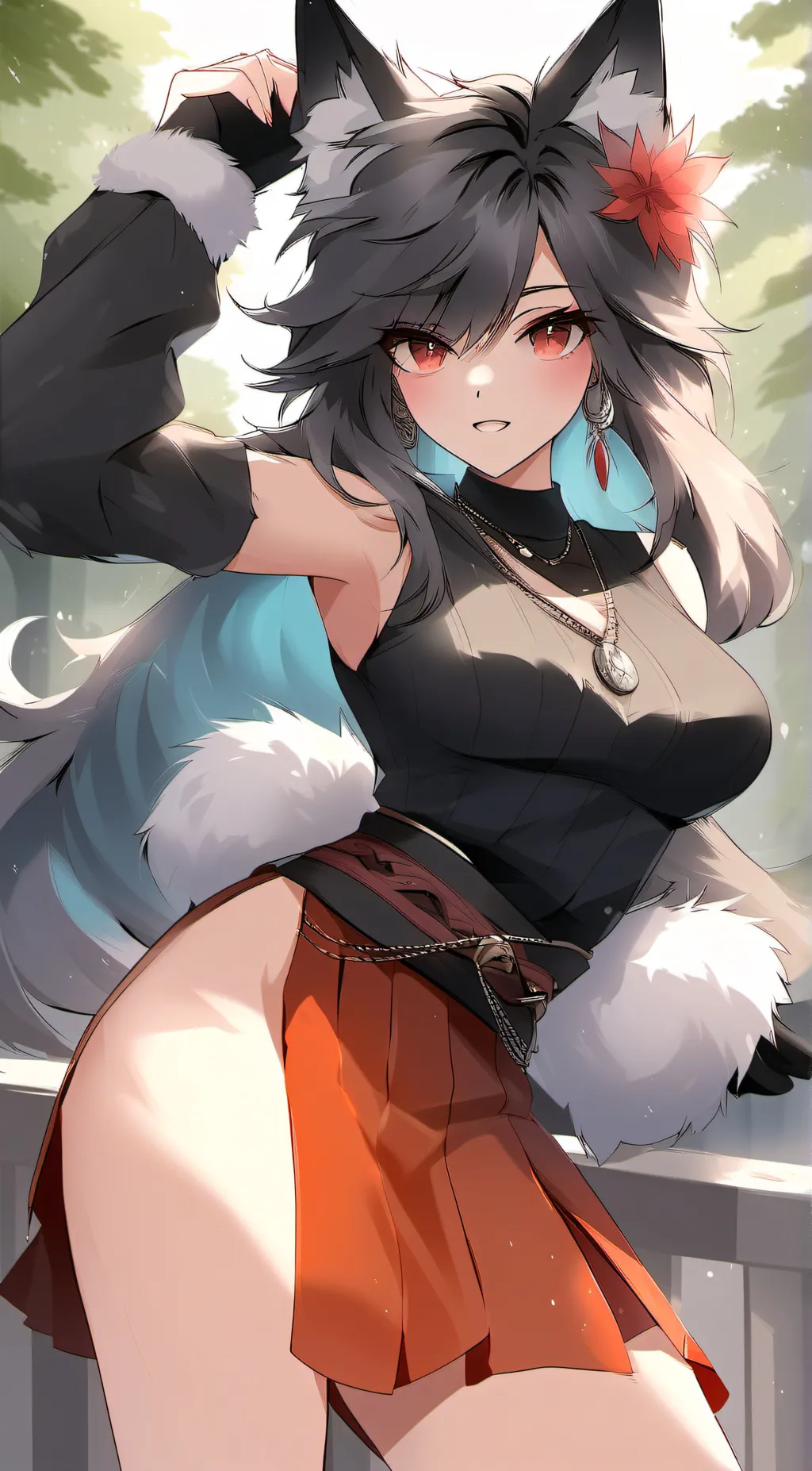 ai character: Sammy  background