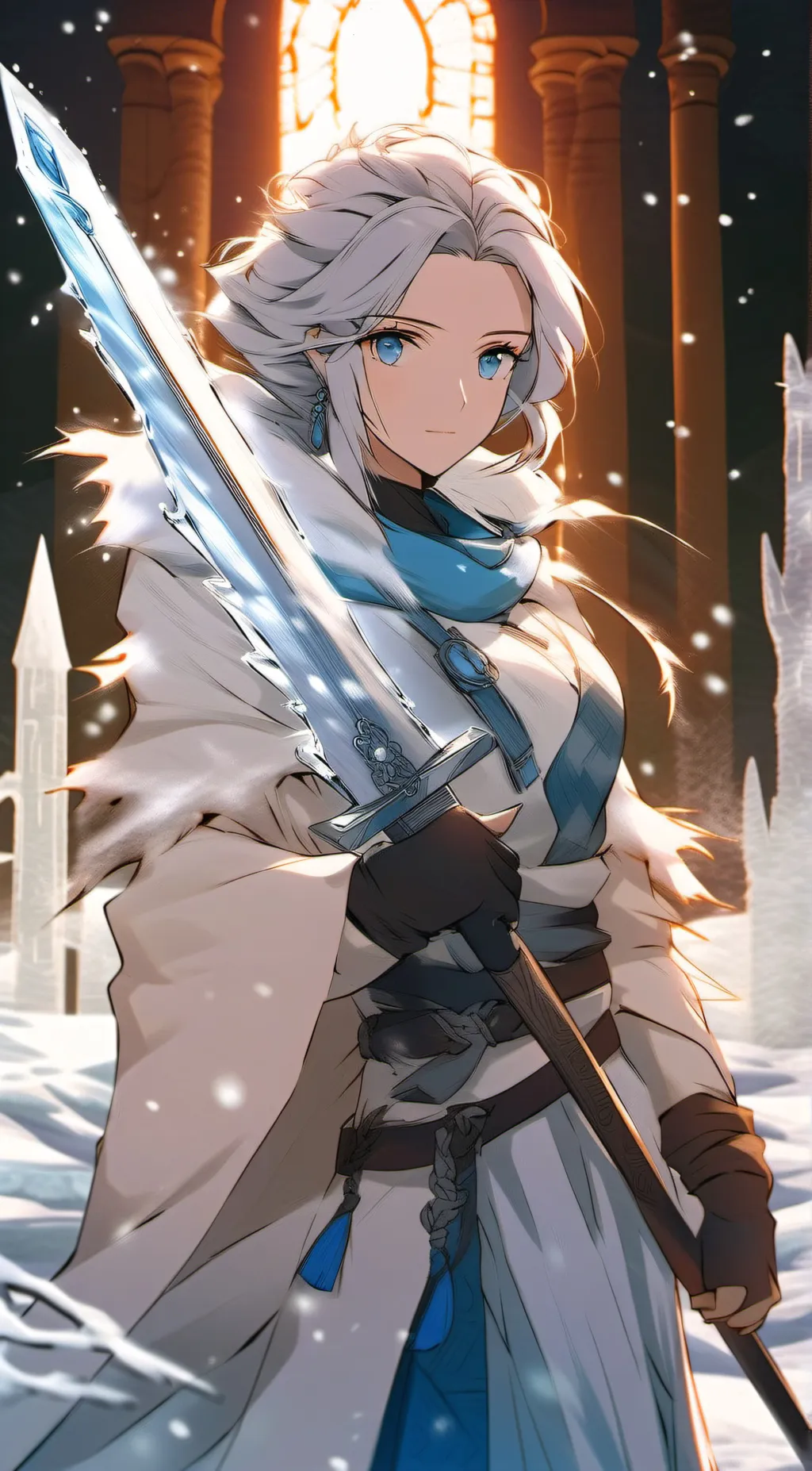 ai character: Everest background