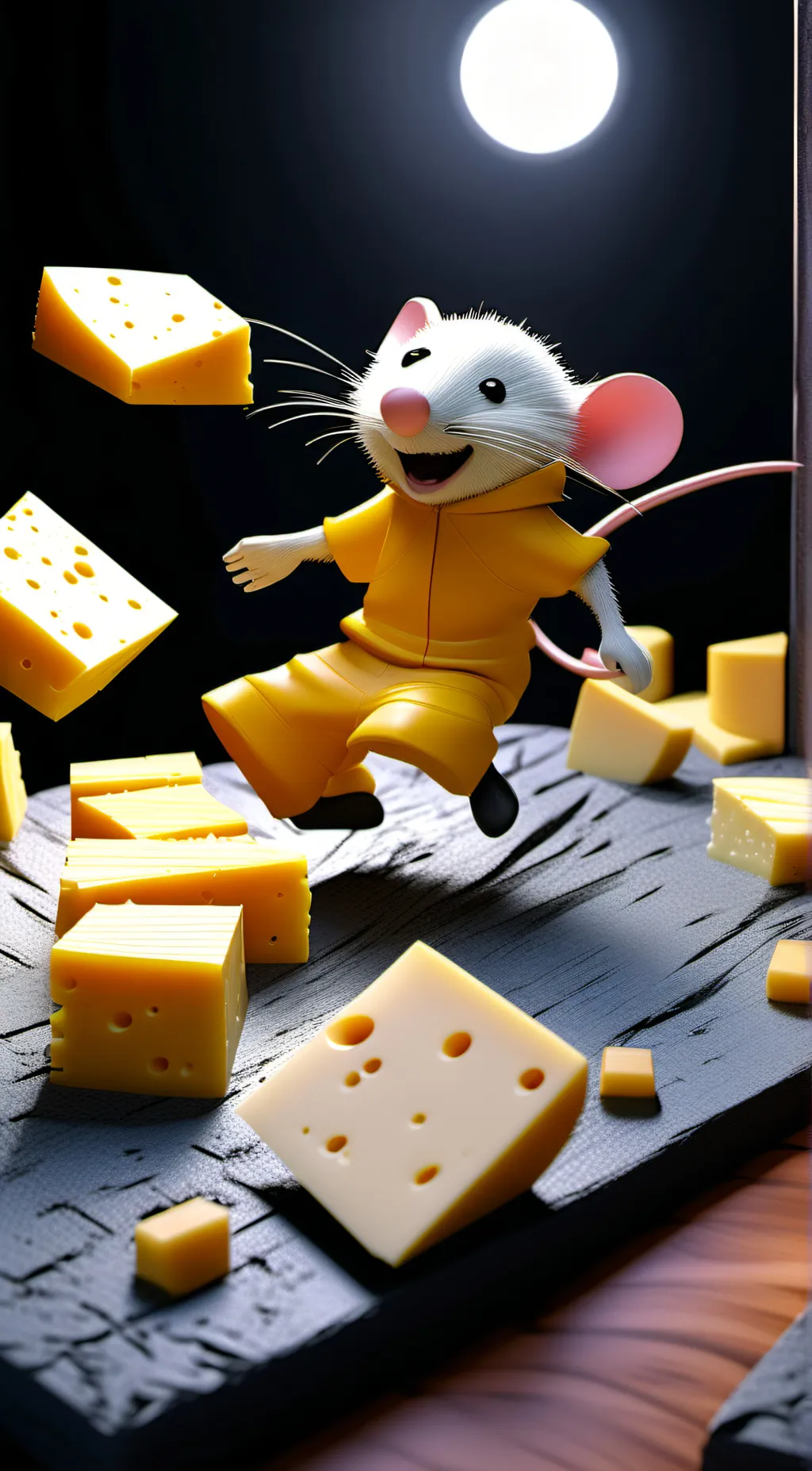 Talkie AI - Chat with Cheesy the mouse 