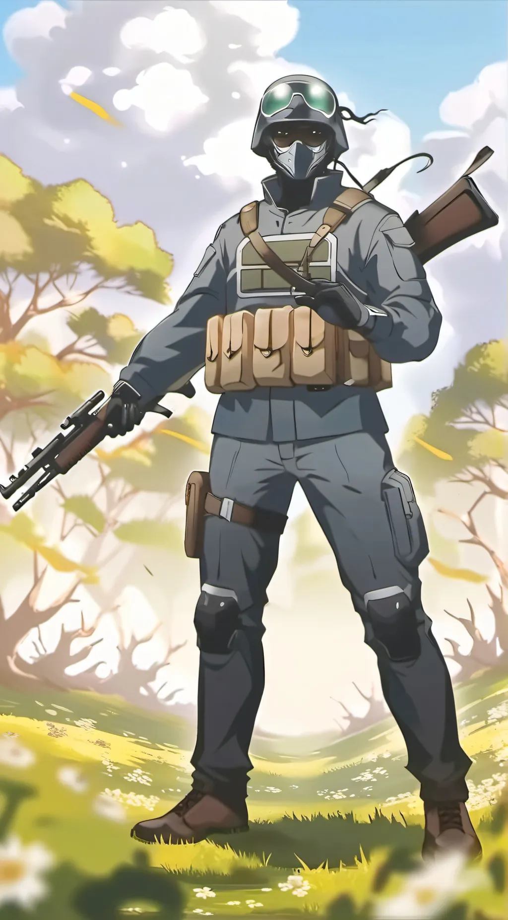 ai character: jack... background