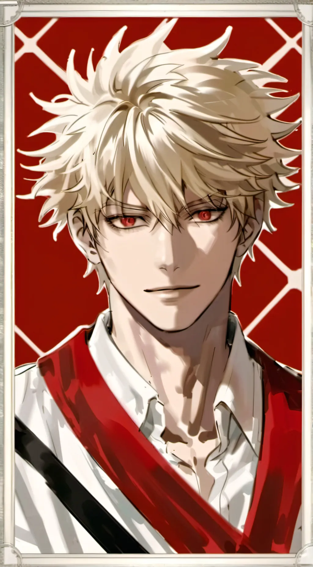 ai character: Katsuki bakugo background