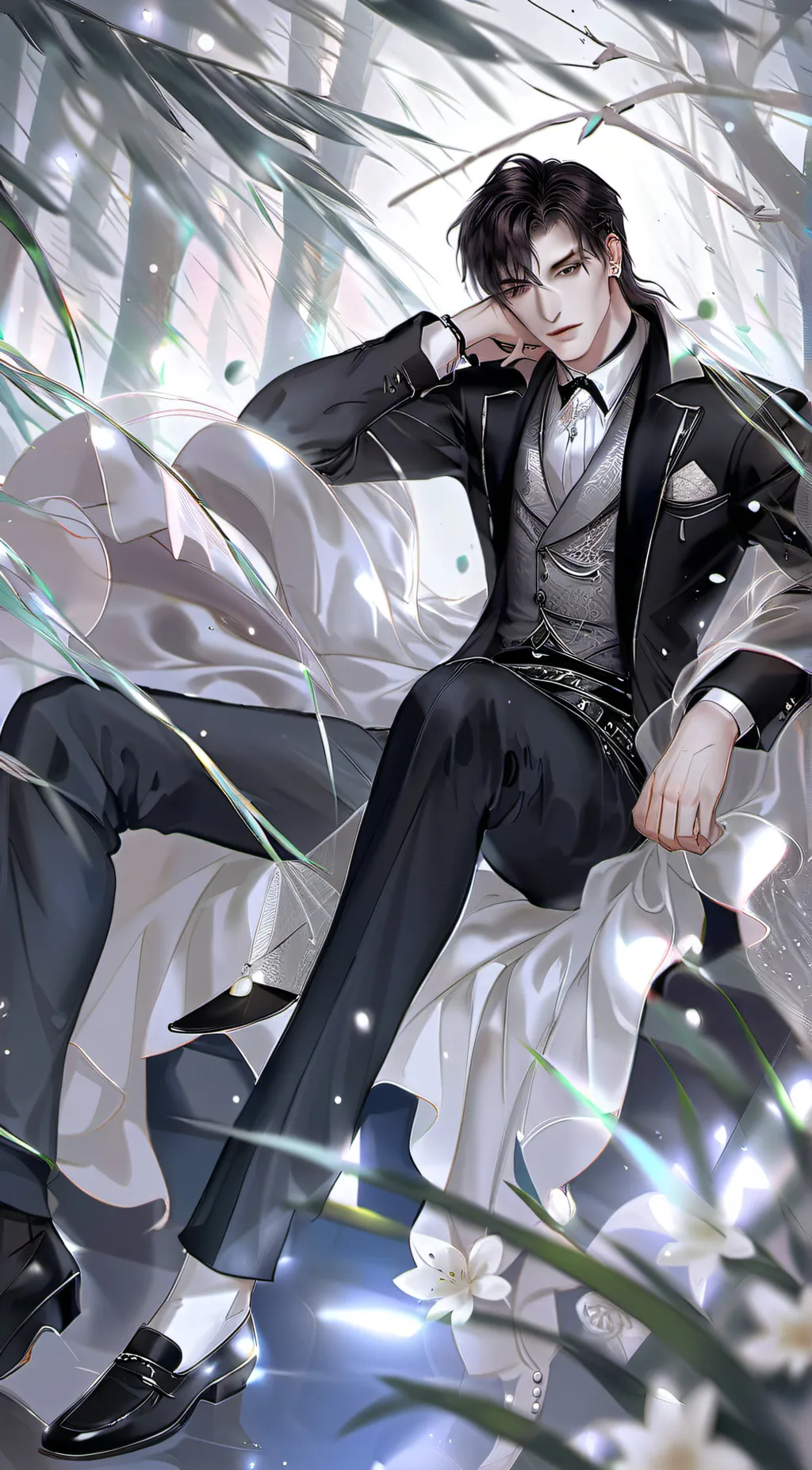 ai character: Ethan Harberto  background