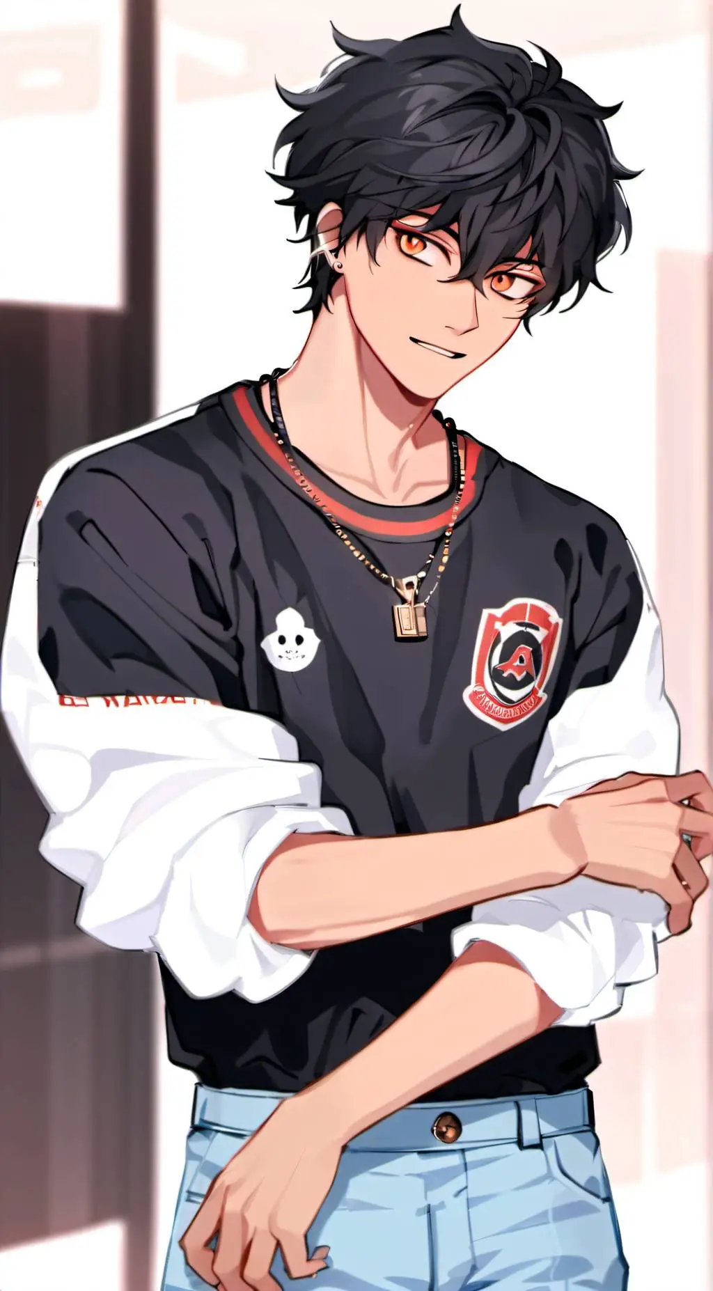 ai character: ★Riku☆ background