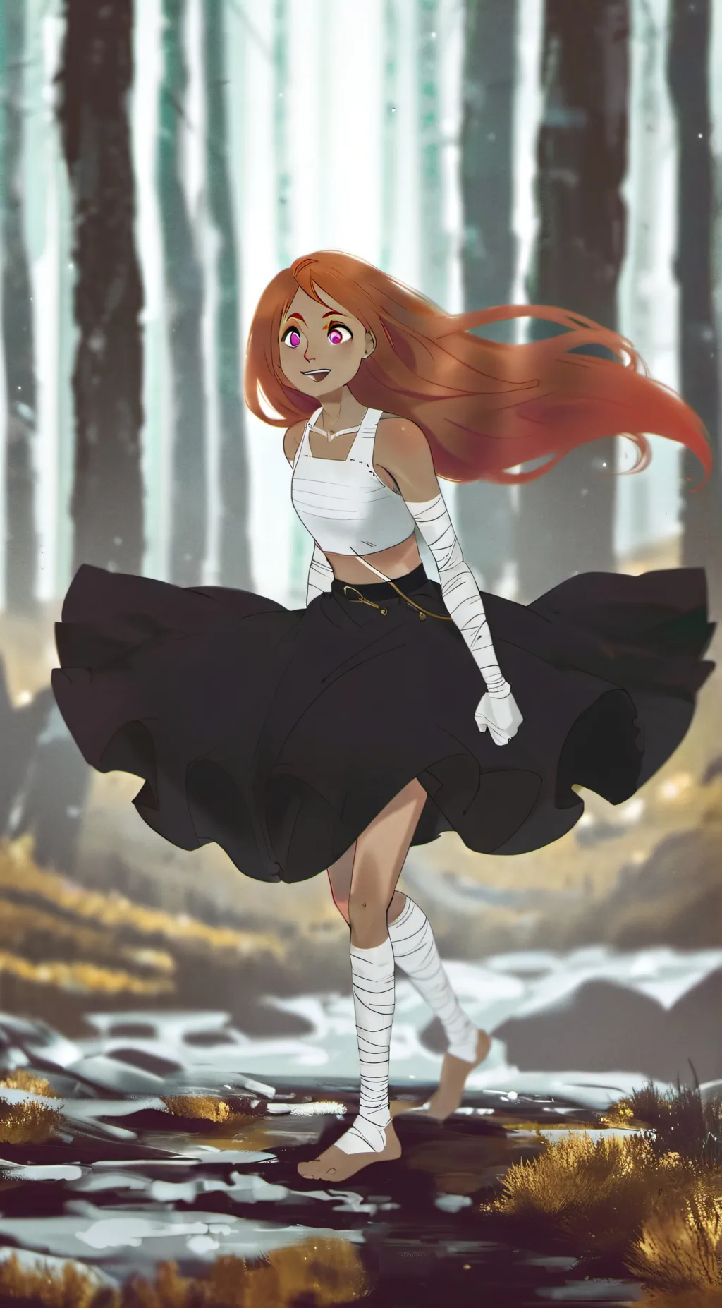 ai character: Iris background