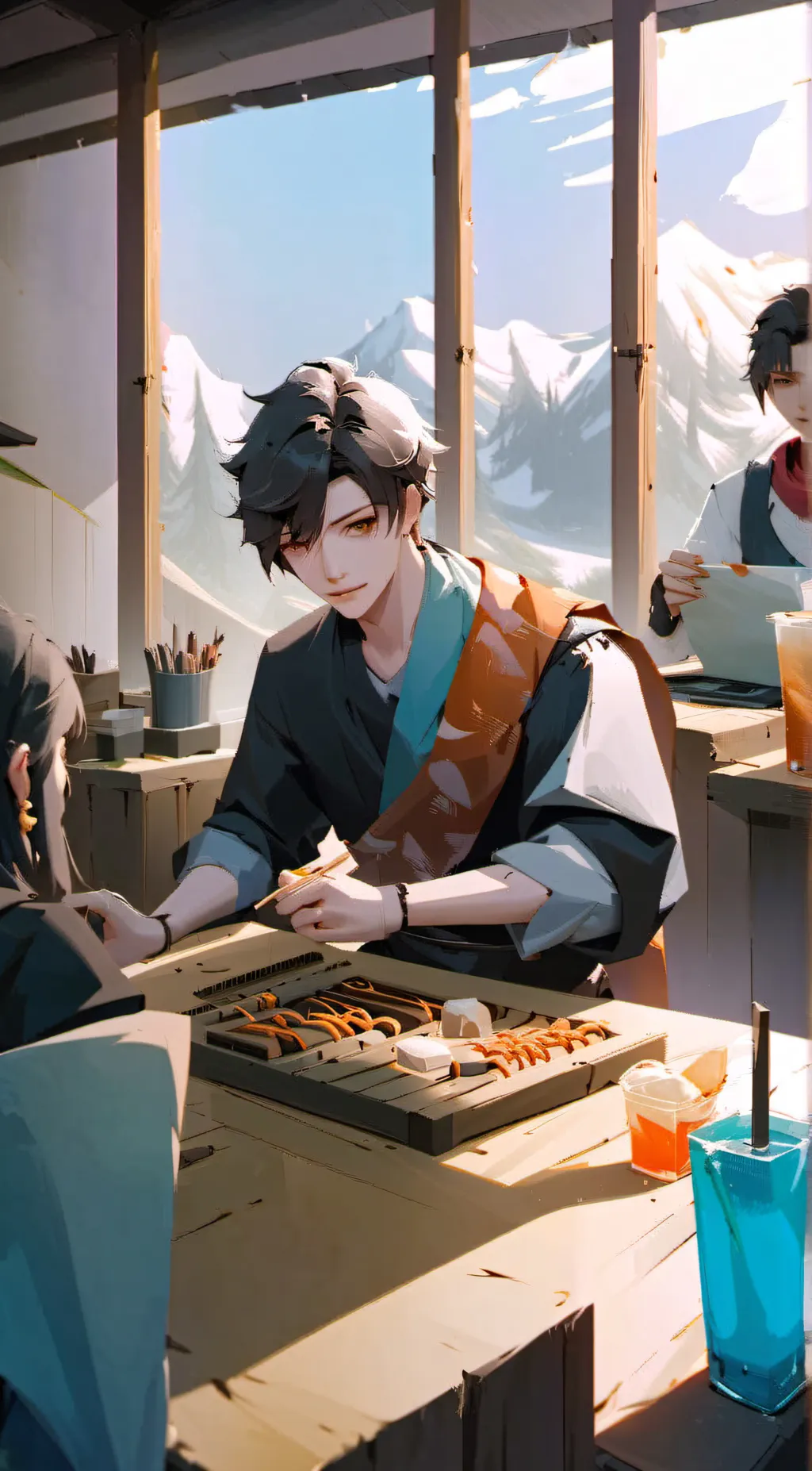 ai character: Noah background