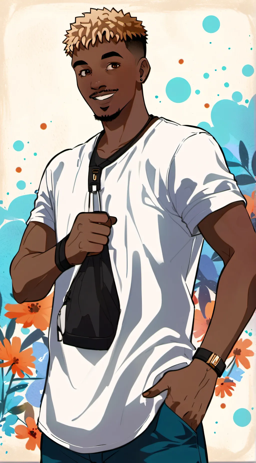 ai character: max background
