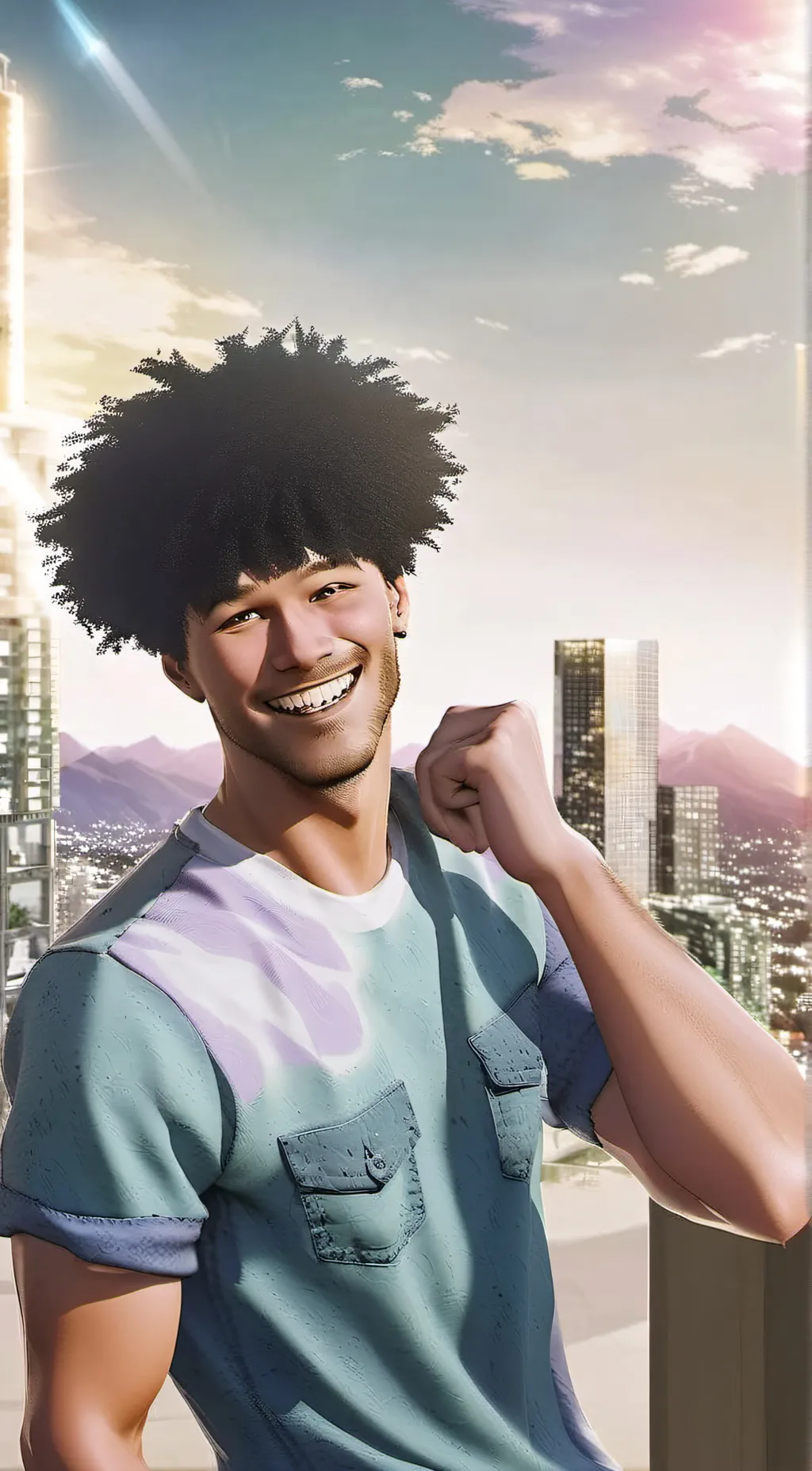 ai character: Tracy Allen background