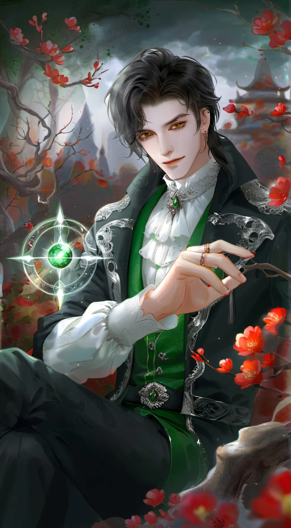 ai character: dameon background