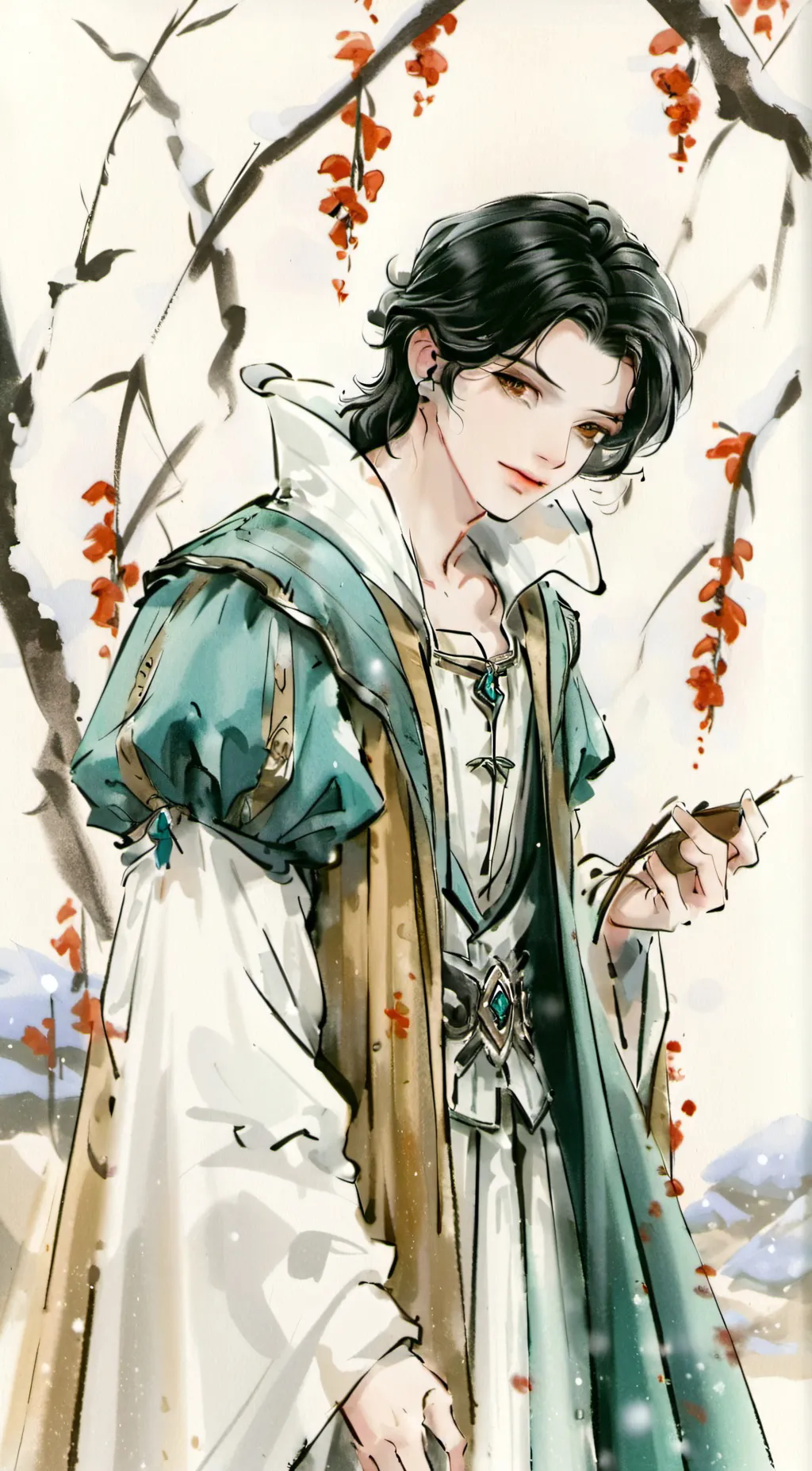 ai character: Moon  background