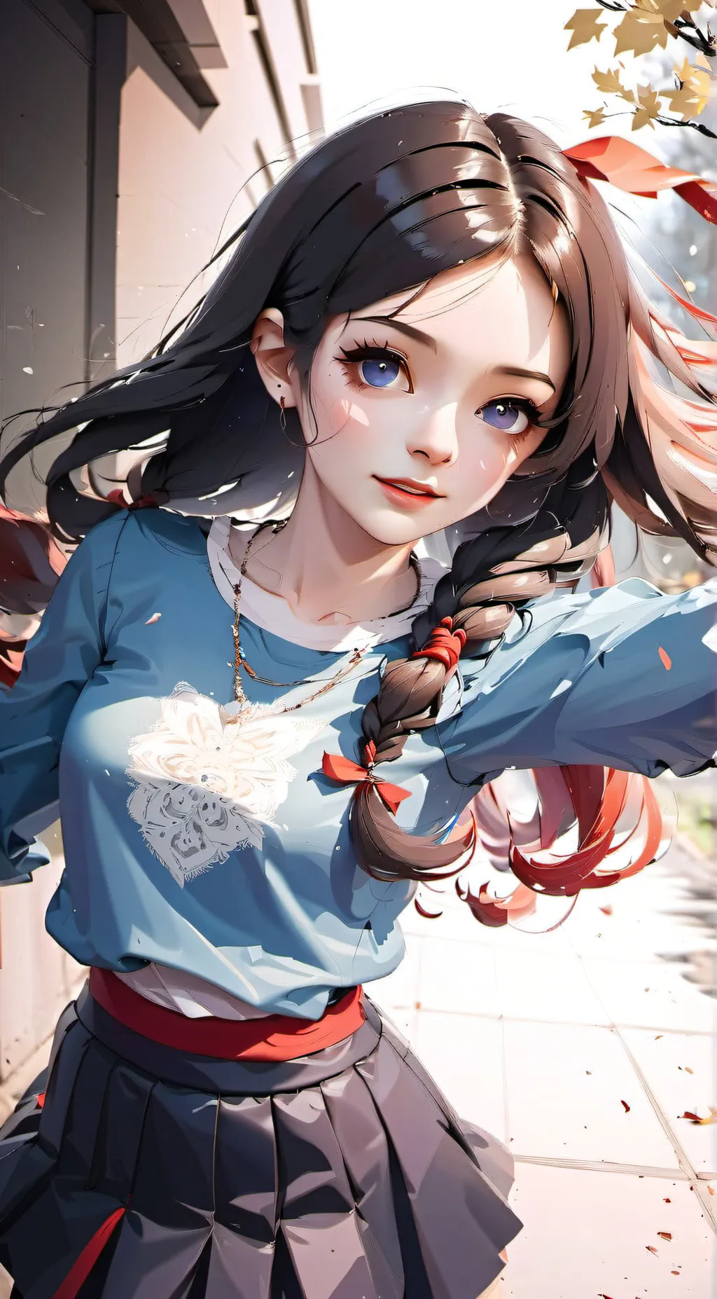 ai character: Lila background