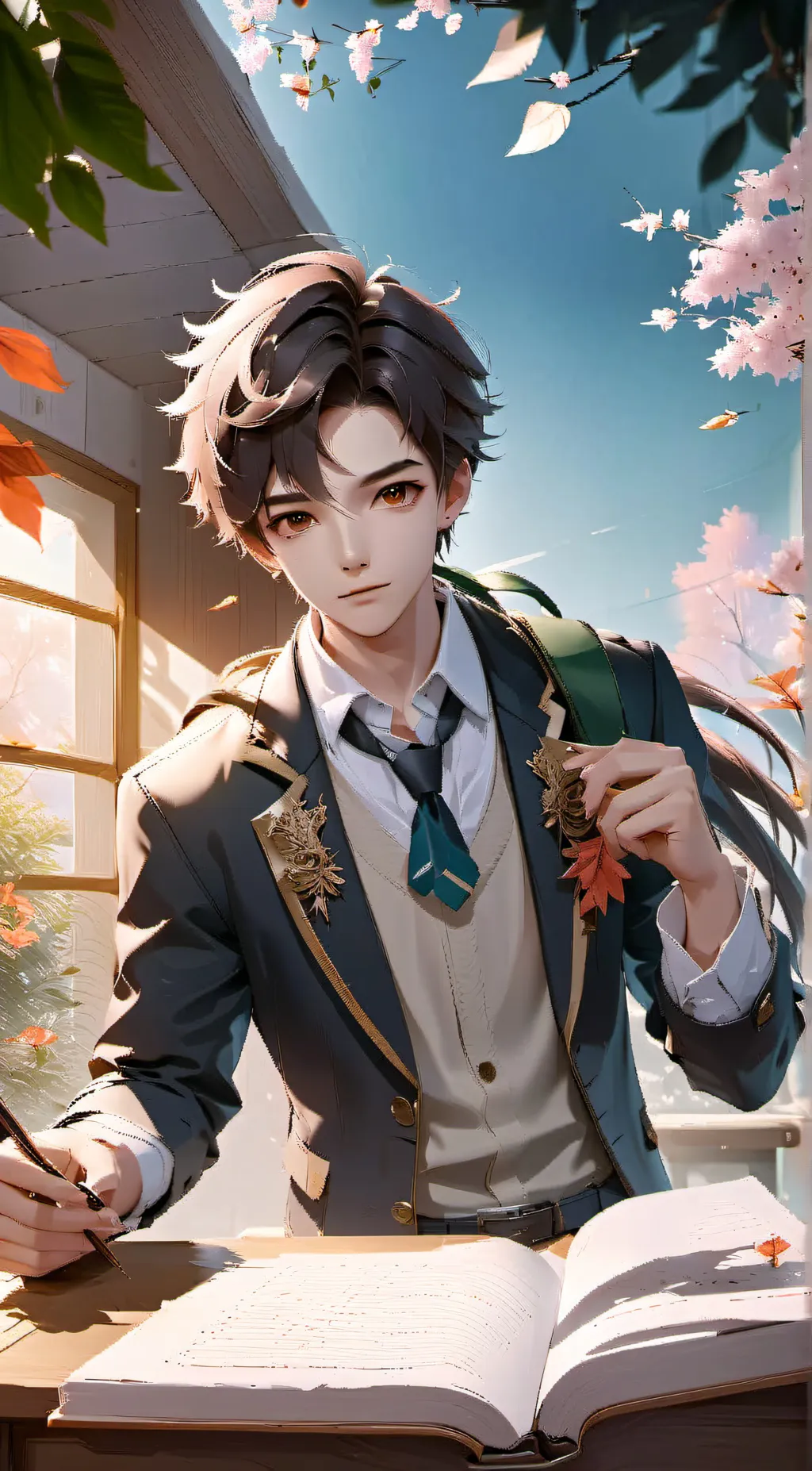 ai character: Luke background