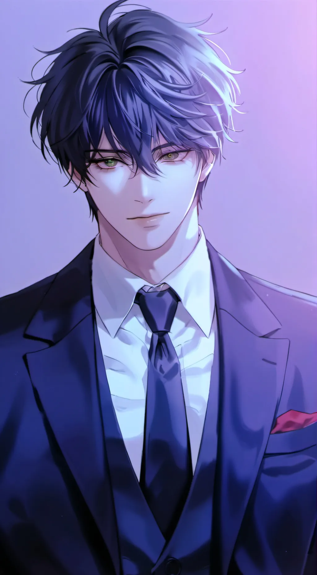 ai character: Levi  background