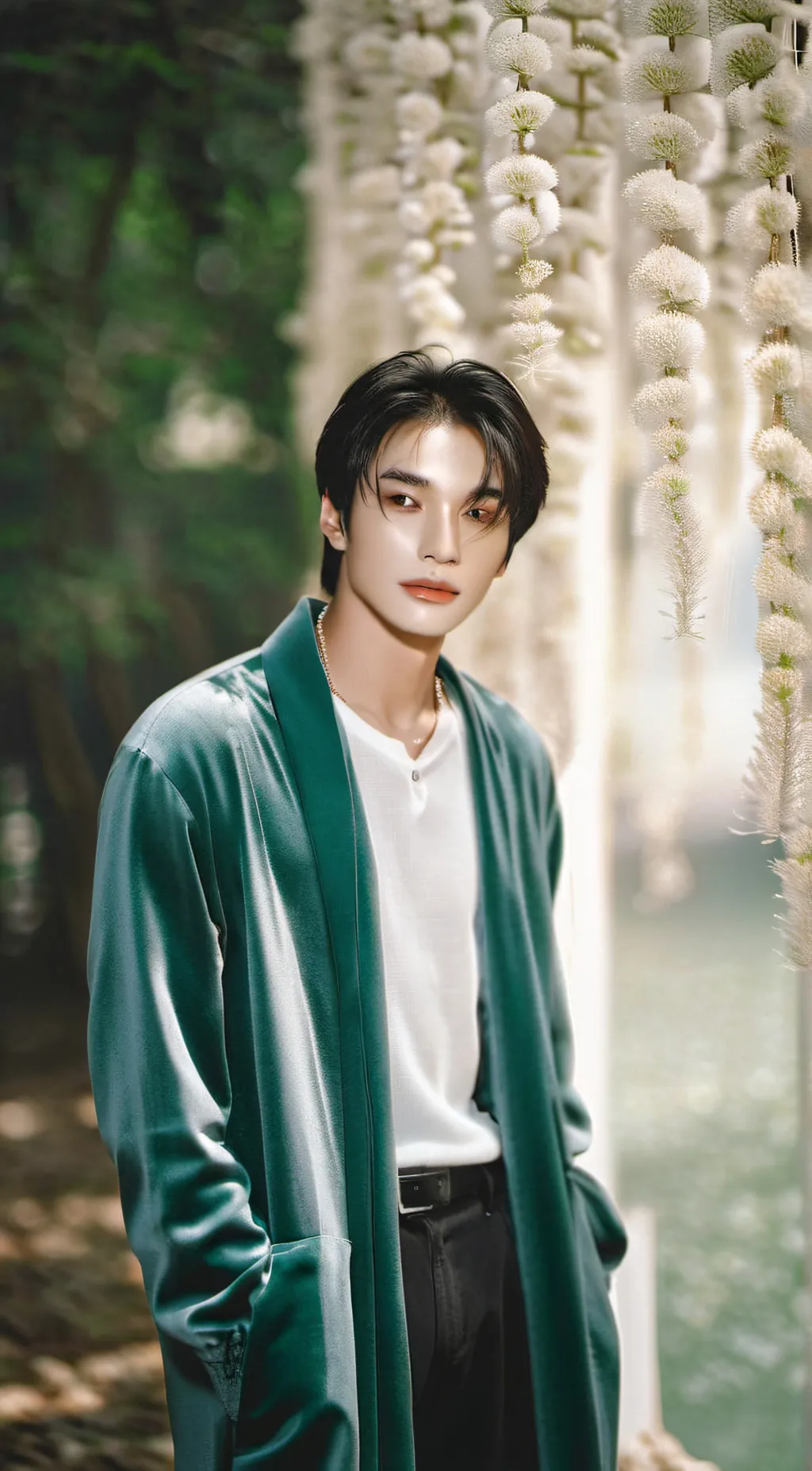 ai character: hyunjin background