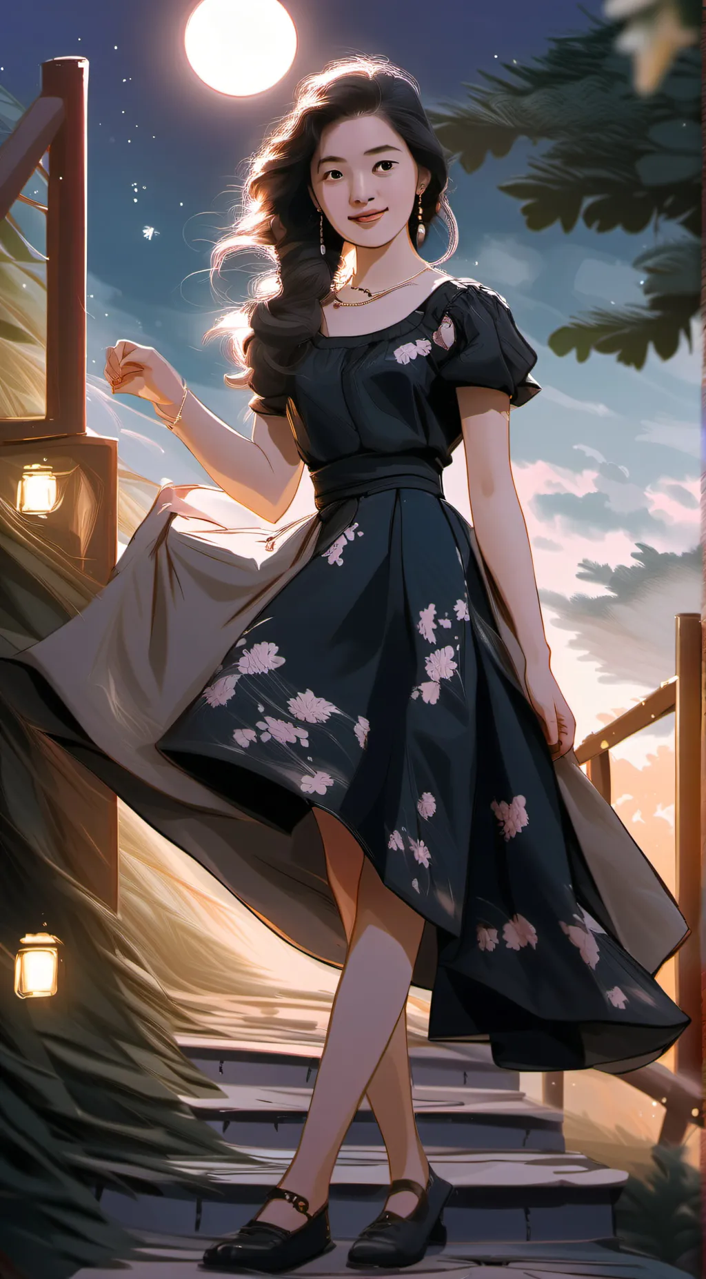 ai character: Grace background