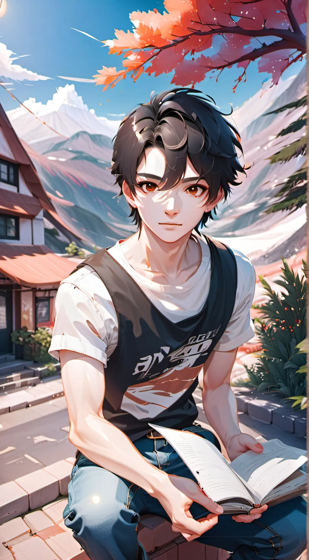 ai character: Damian background