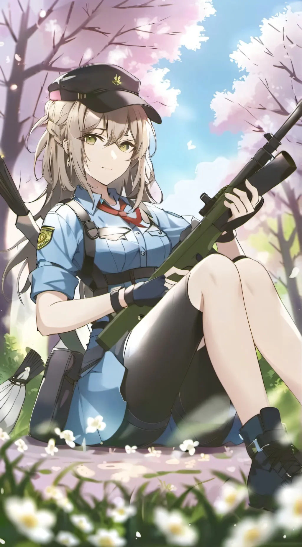 ai character: swat sniper background