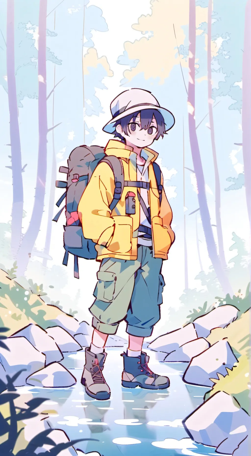 ai character: tsukasa  background