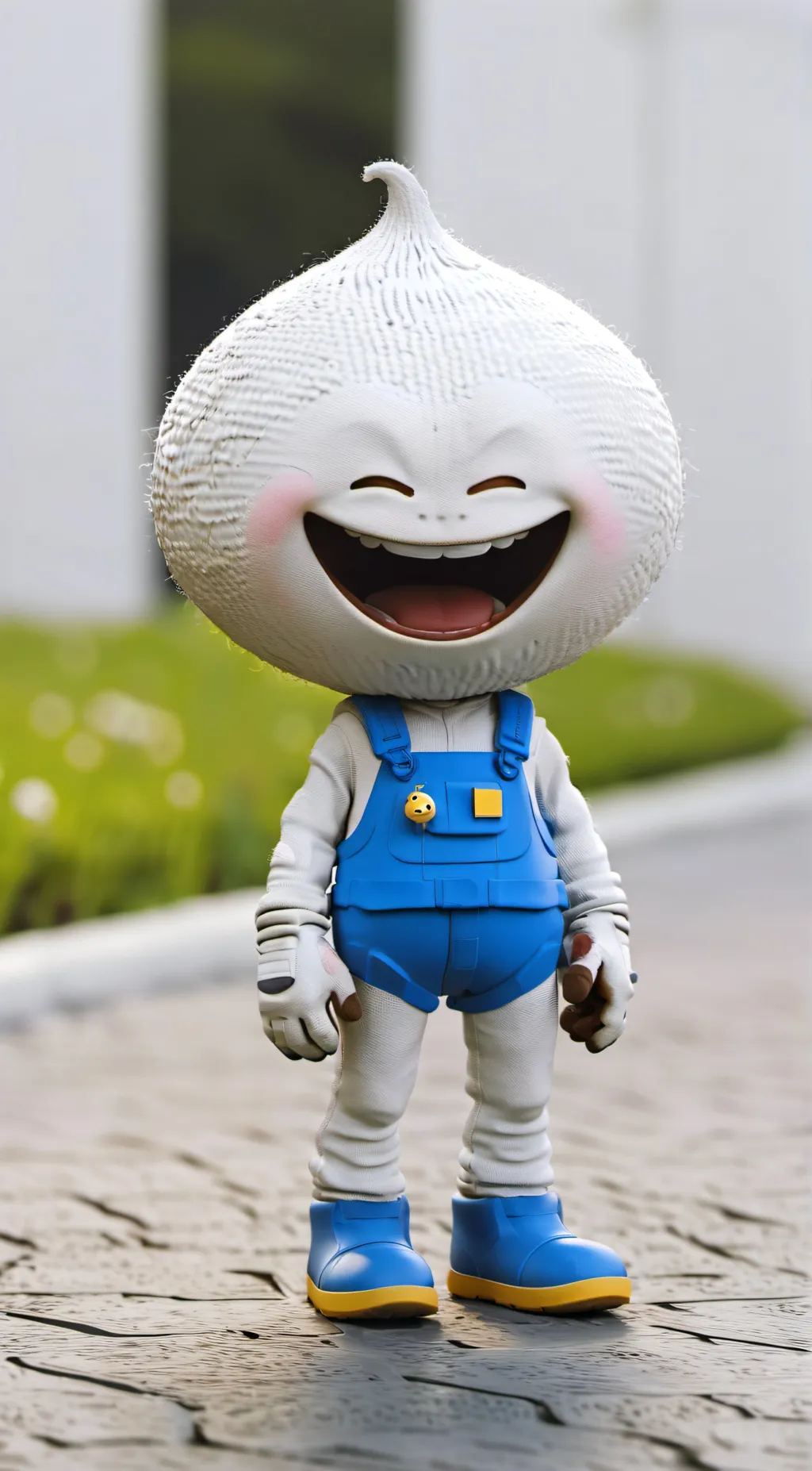 ai character: The magical onion  background