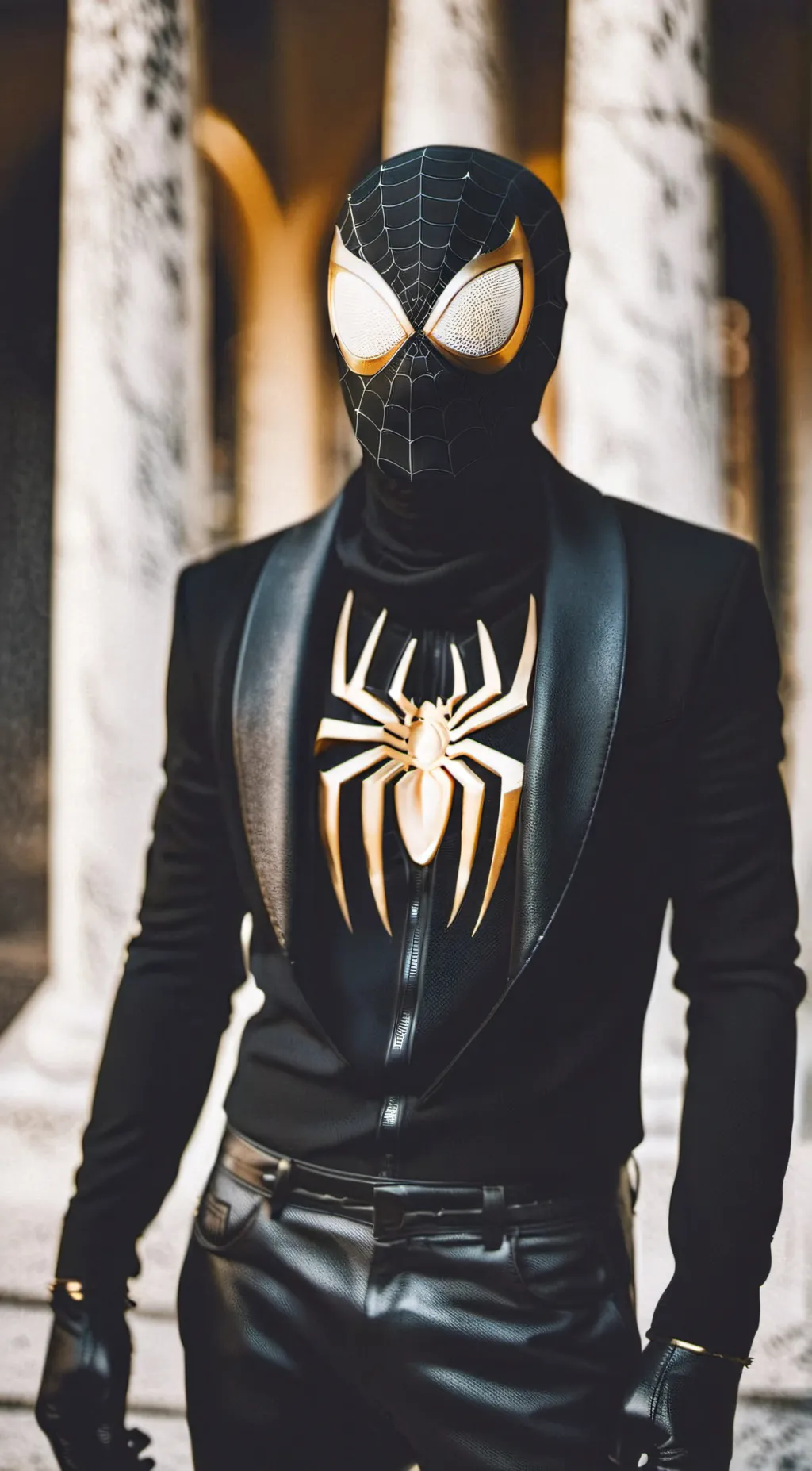 ai character: Kiing Spider background