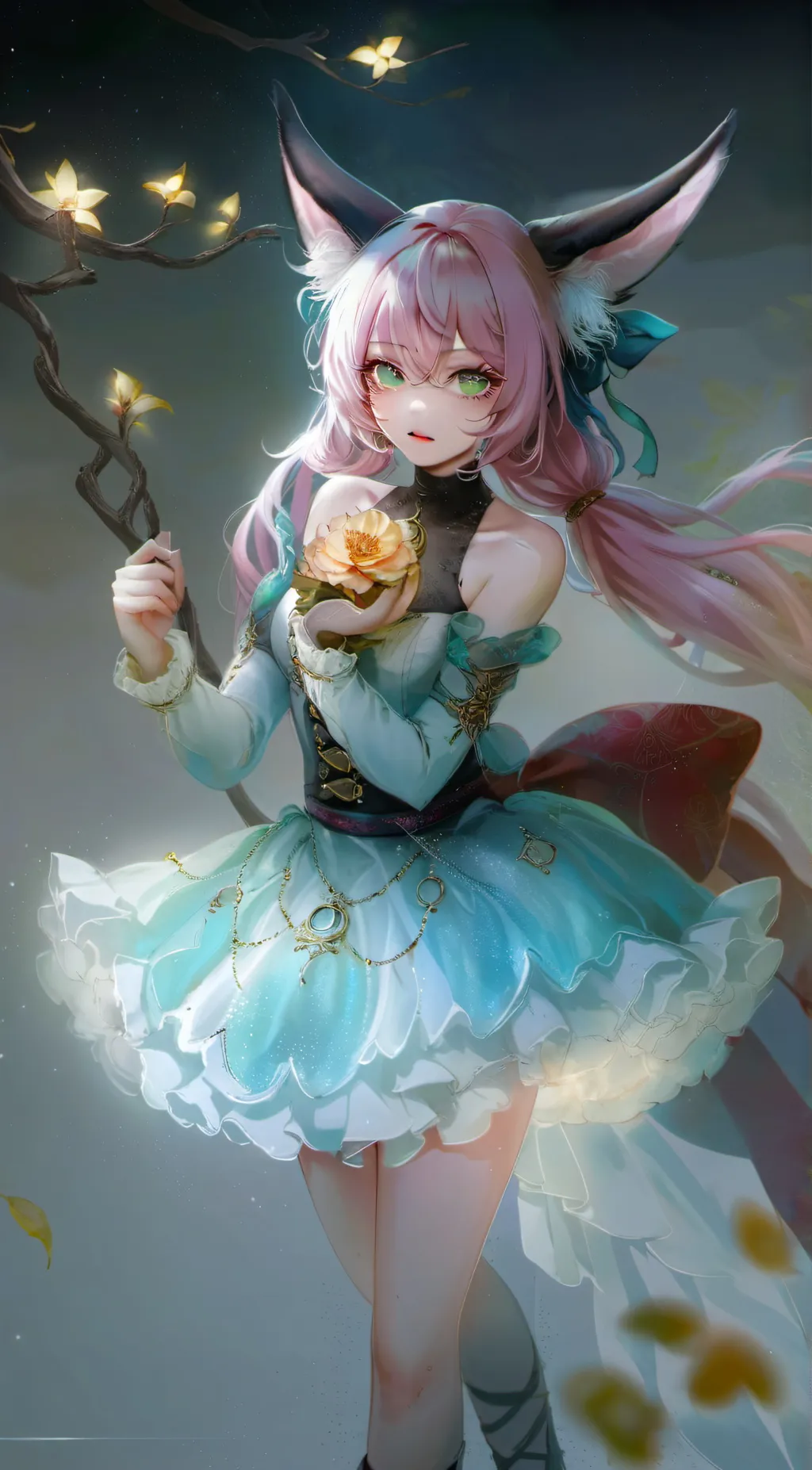 ai character: Demon slayer background