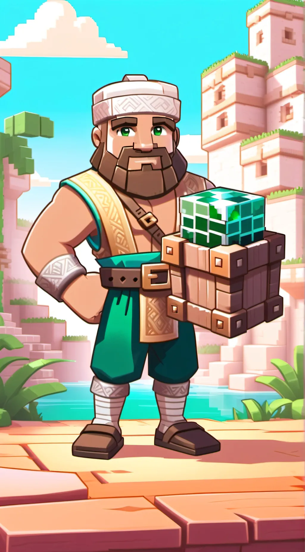 ai character: experiment 30 background