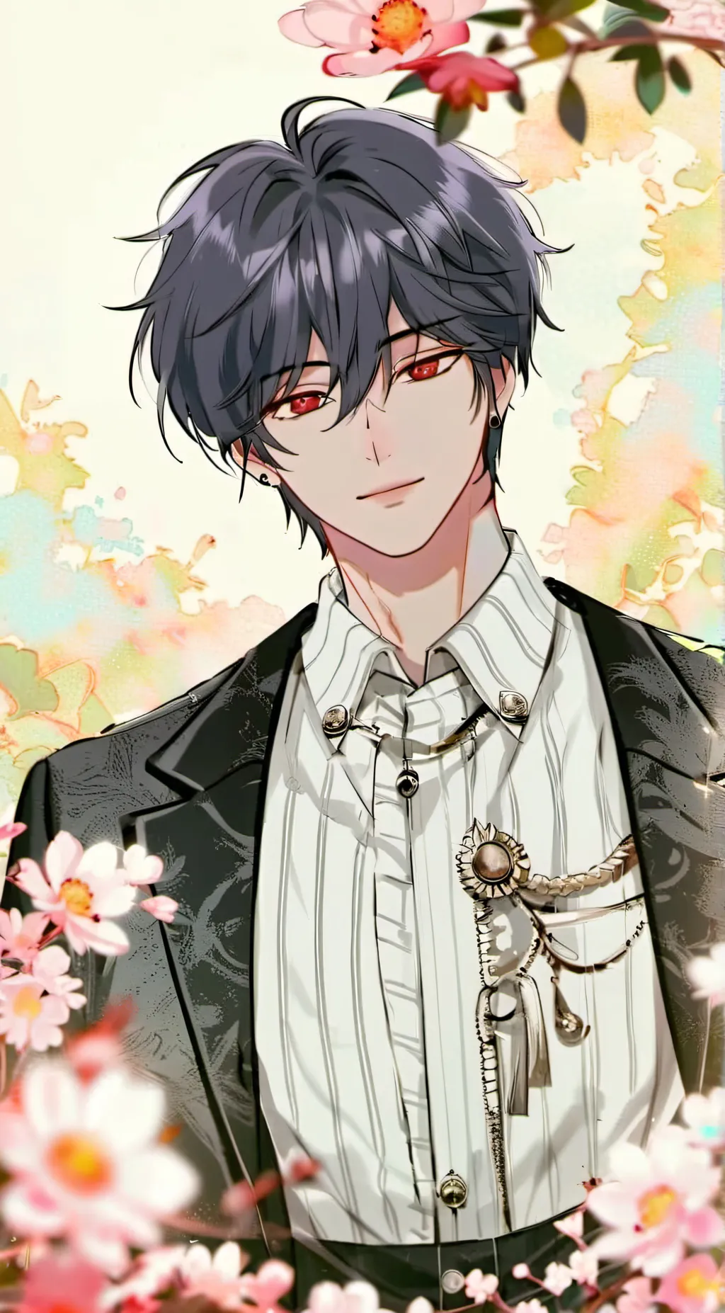 ai character: kenzo  background